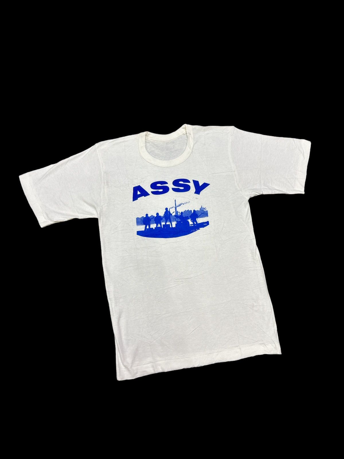 Band Tees VINTAGE 1980s ASSY JAPANESE RETRO BAND Size US S / EU 44-46 / 1 - 1 Thumbnail