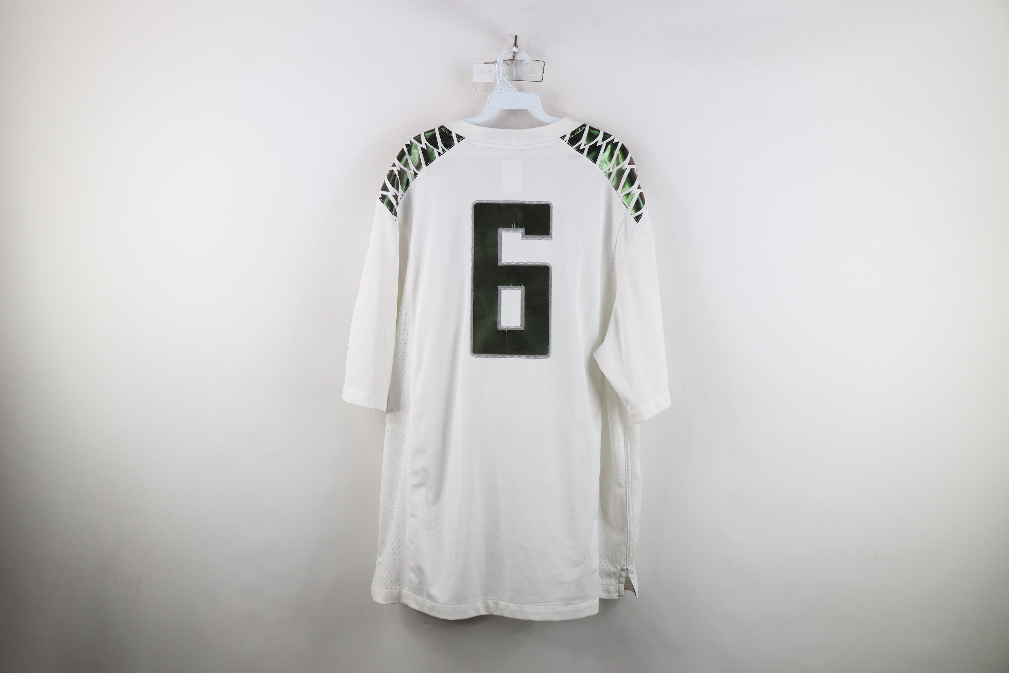 Nike Nike Mighty University of Oregon Football Jersey White Size US XL / EU 56 / 4 - 14 Thumbnail