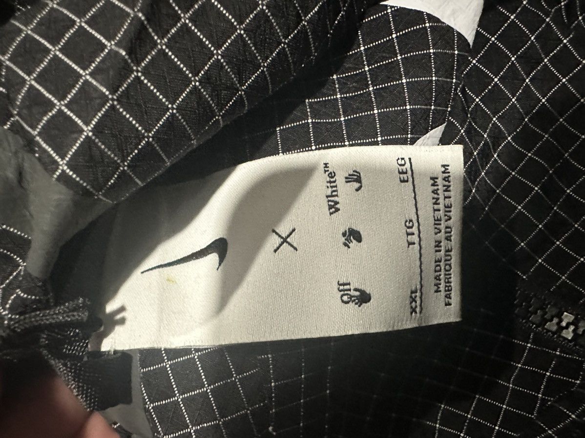 Nike × Off-White NIKE X OFF-WHITE BLACK WOVEN WINDBREAKER Size US XXL / EU 58 / 5 - 5 Thumbnail