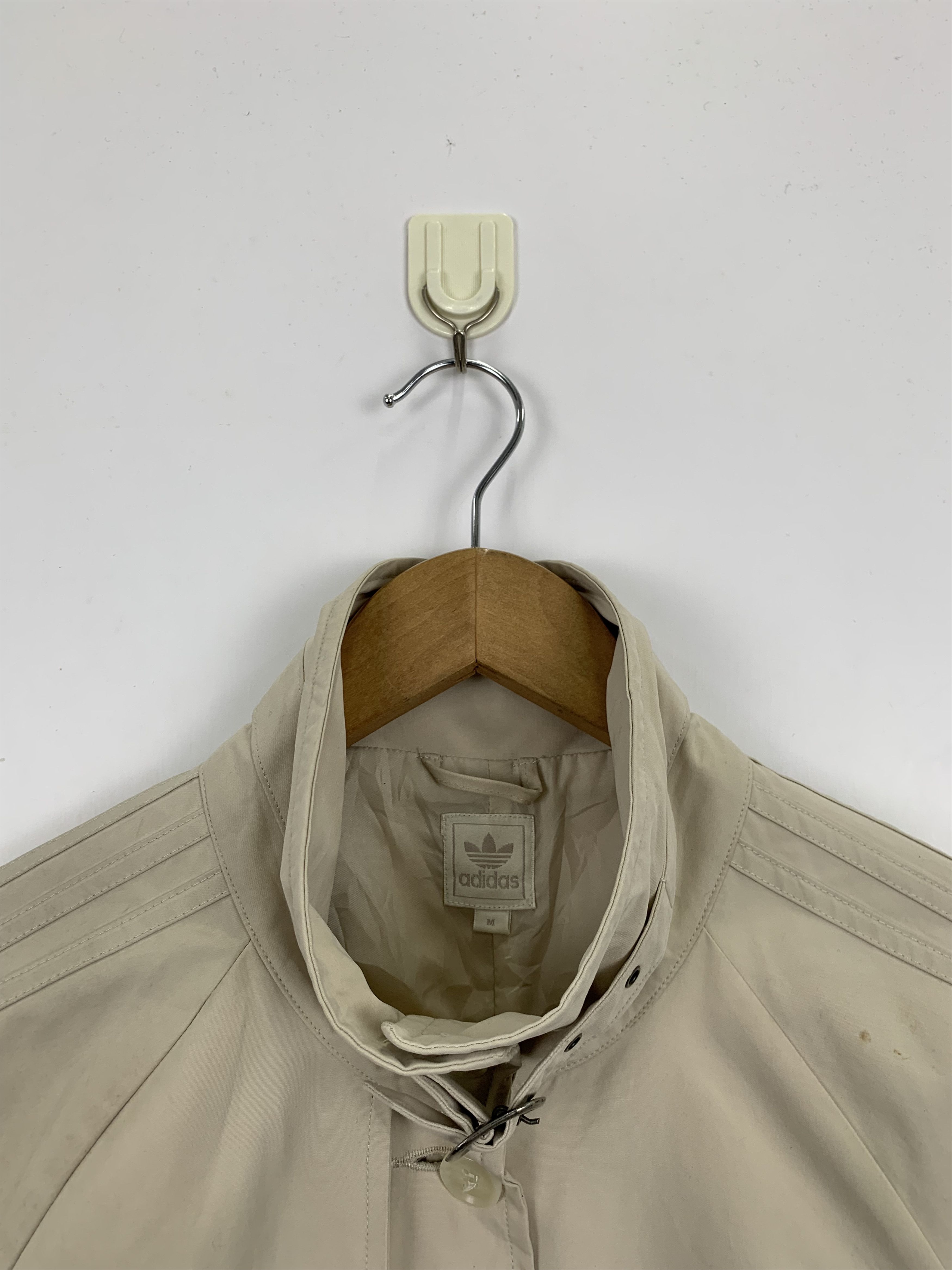 Adidas Vintage 90s Adidas Button Up Parka Jacket J1019 Size US M / EU 48-50 / 2 - 8 Thumbnail