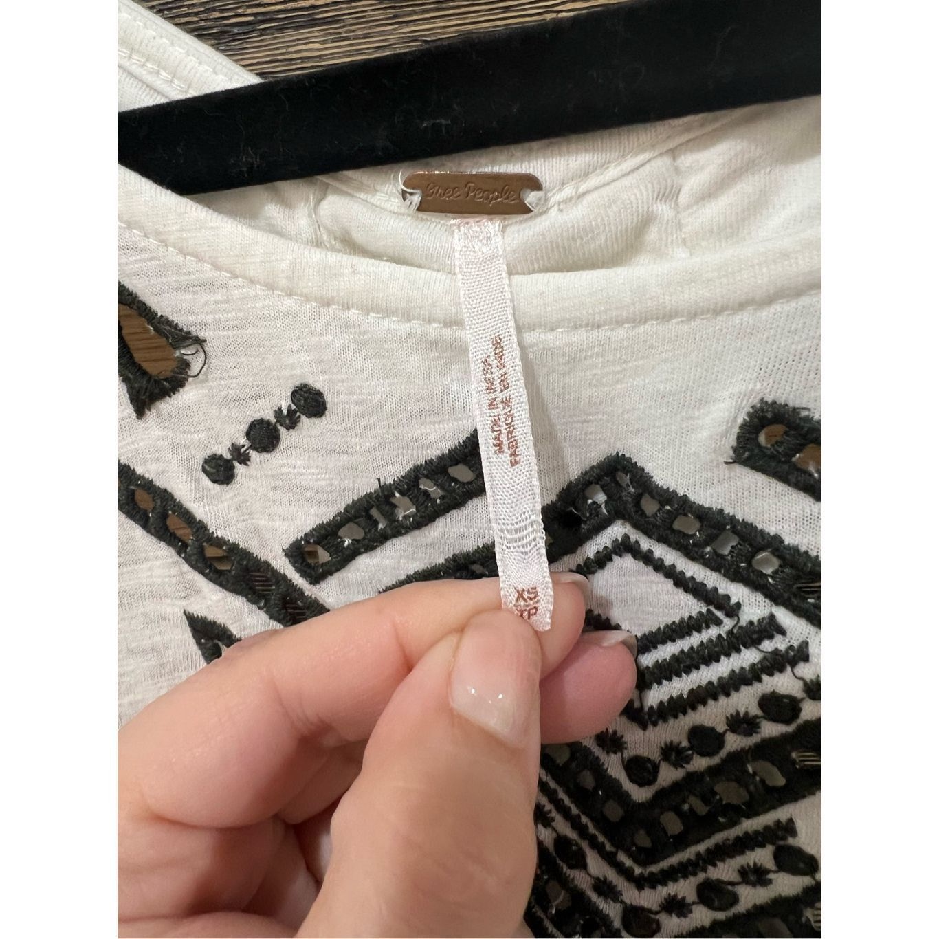 Free People FREE People TOOSALOOSA SLUB MEADOW DRESS embroidered SIZE XS Size XS / US 0-2 / IT 36-38 - 4 Thumbnail