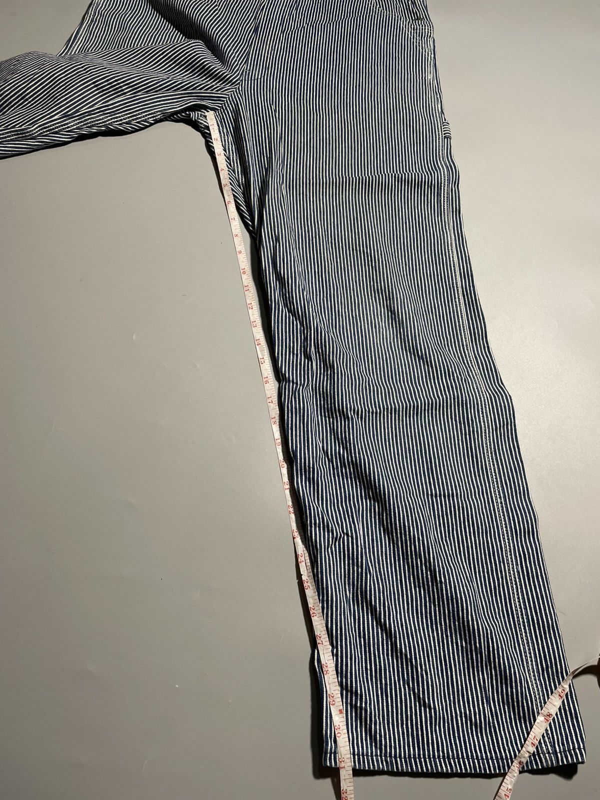 Oshkosh Vintage Oshkosh Hickory Stripes Overall Size US 34 / EU 50 - 13 Thumbnail