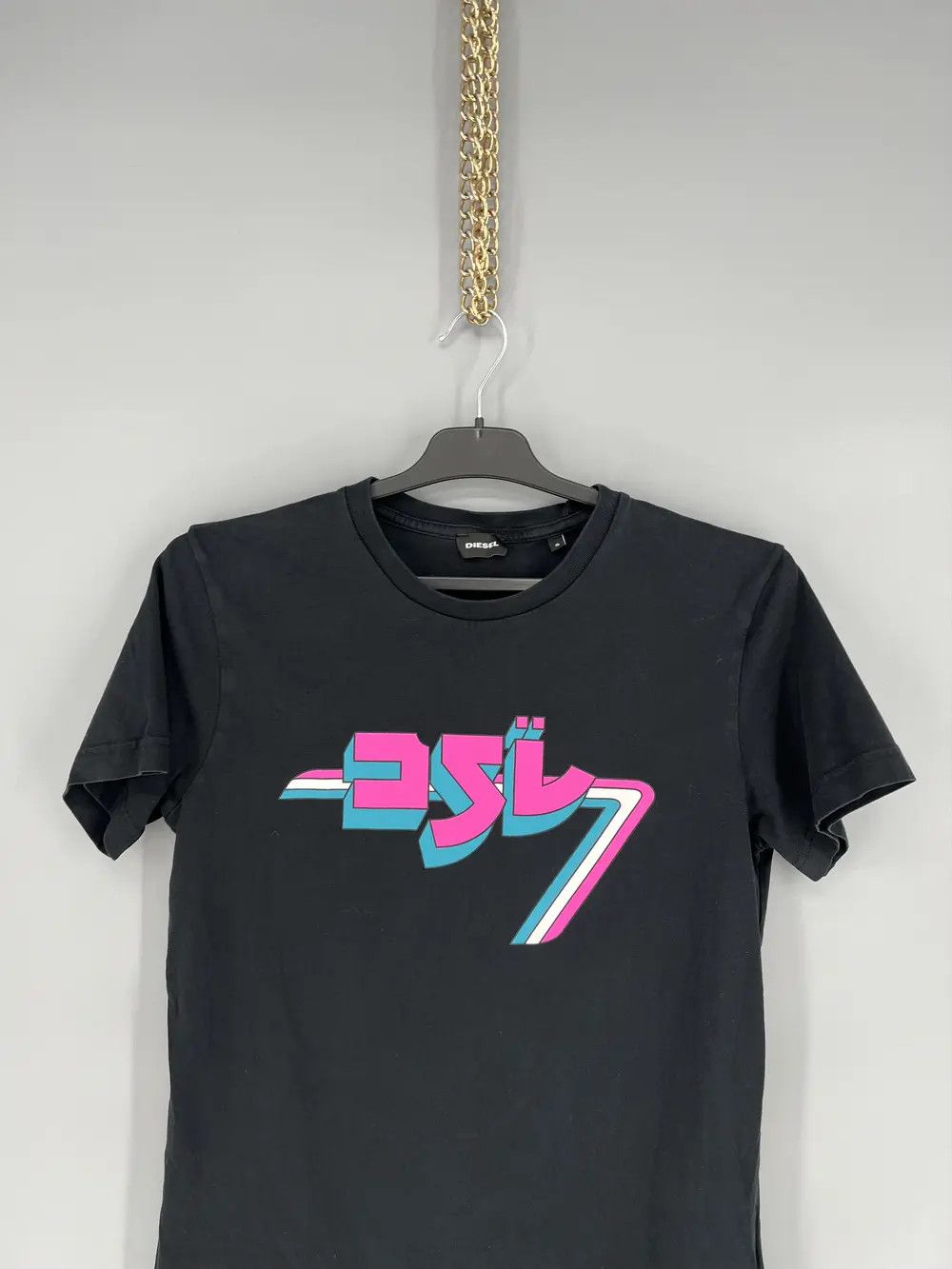 Other Vintage Diesel Black Just Y17 T-Shirt Japanese Style Size US S / EU 44-46 / 1 - 6 Thumbnail