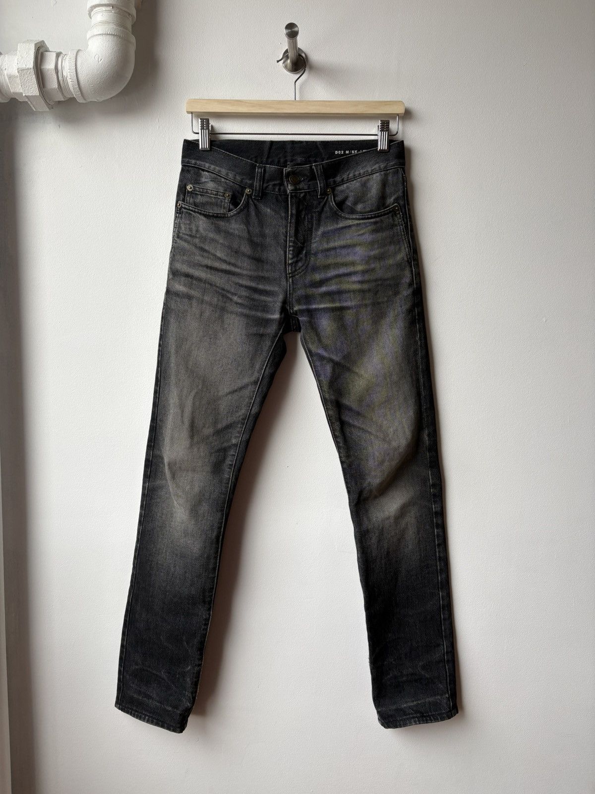 Saint Laurent Paris AW17 D02 University black denim
