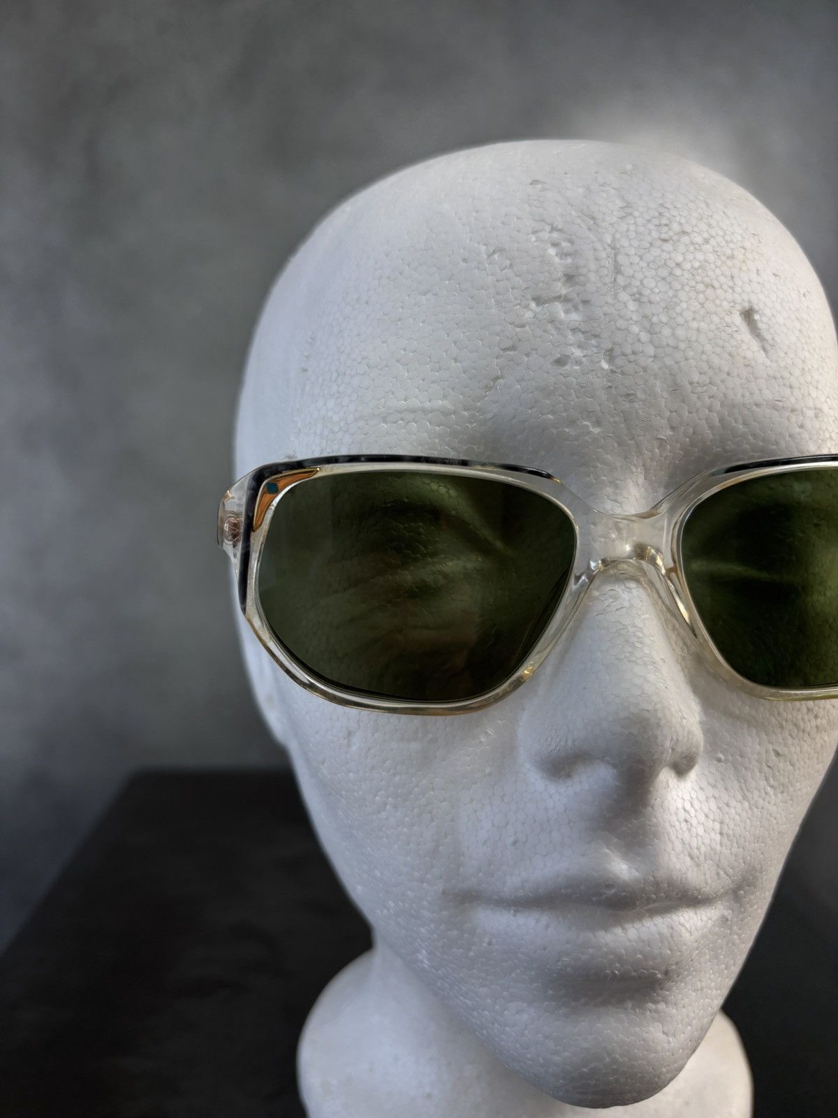 Pierre Cardin × Vintage 1980s Pierre Cardin Sunglasses Marble Wayfarer Angular Geome Size ONE SIZE - 19 Thumbnail