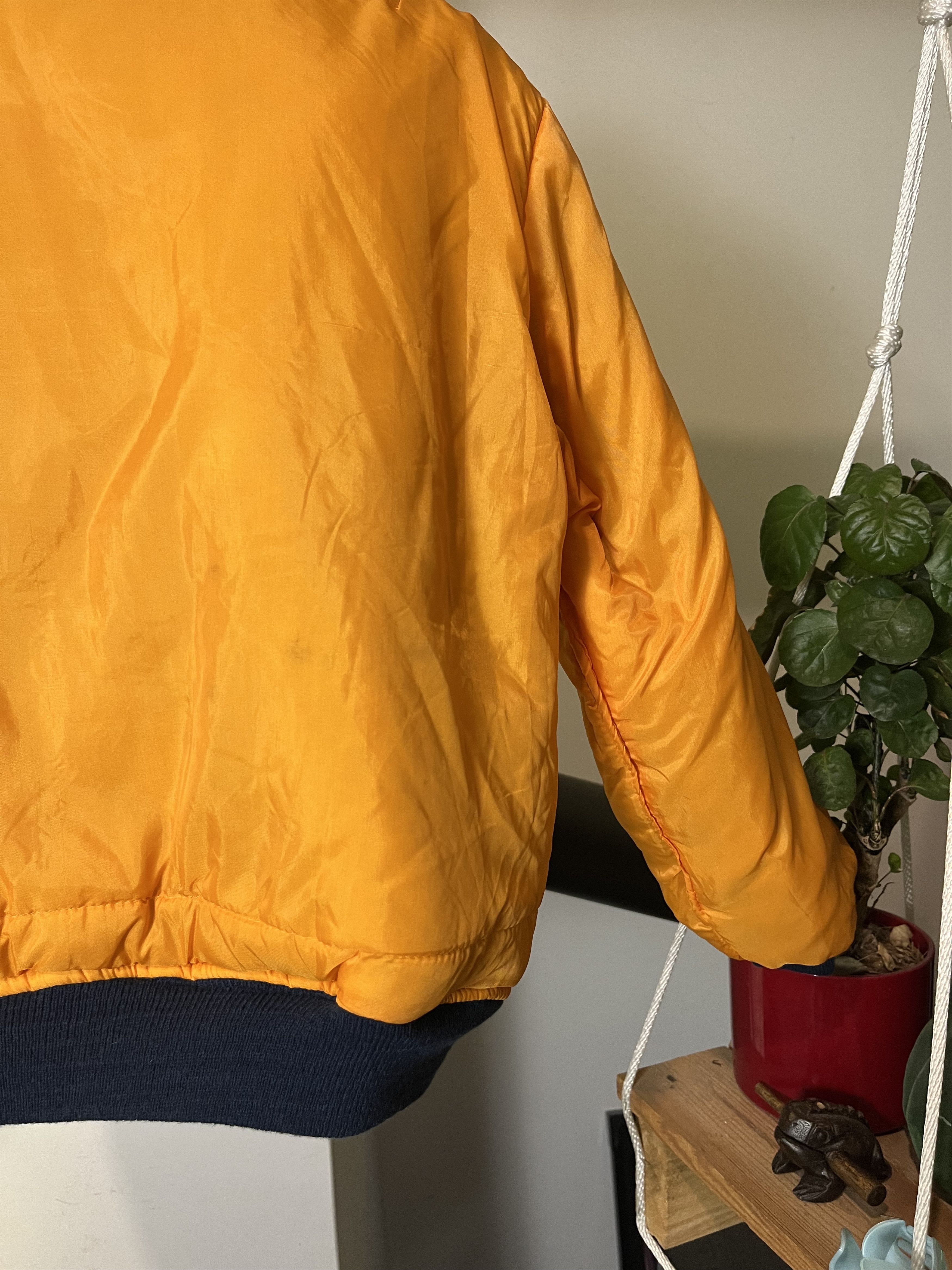 Vintage 90s Reversible MA-1 USA Bomber Flyer Jacket Military Size US XS / EU 42 / 0 - 10 Thumbnail