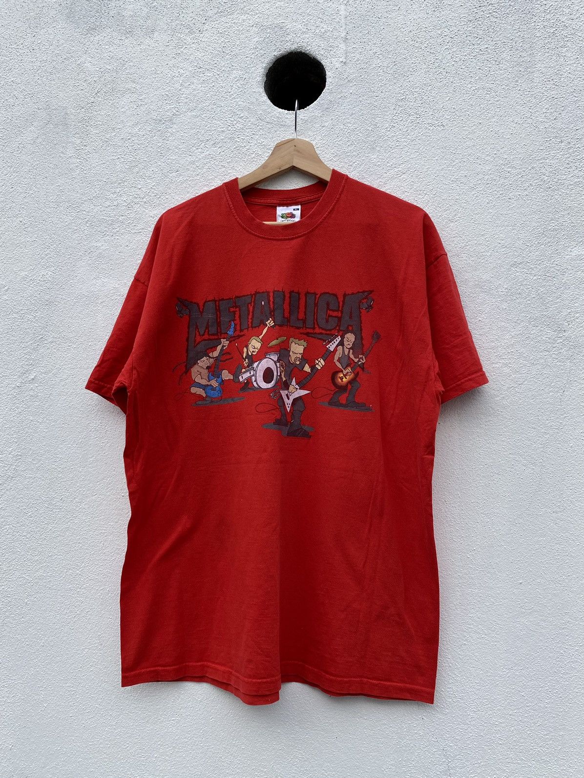 Fruit Of The Loom × Metallica × Vintage Vintage Metallica Madly In Anger Size US XL / EU 56 / 4 - 5 Thumbnail