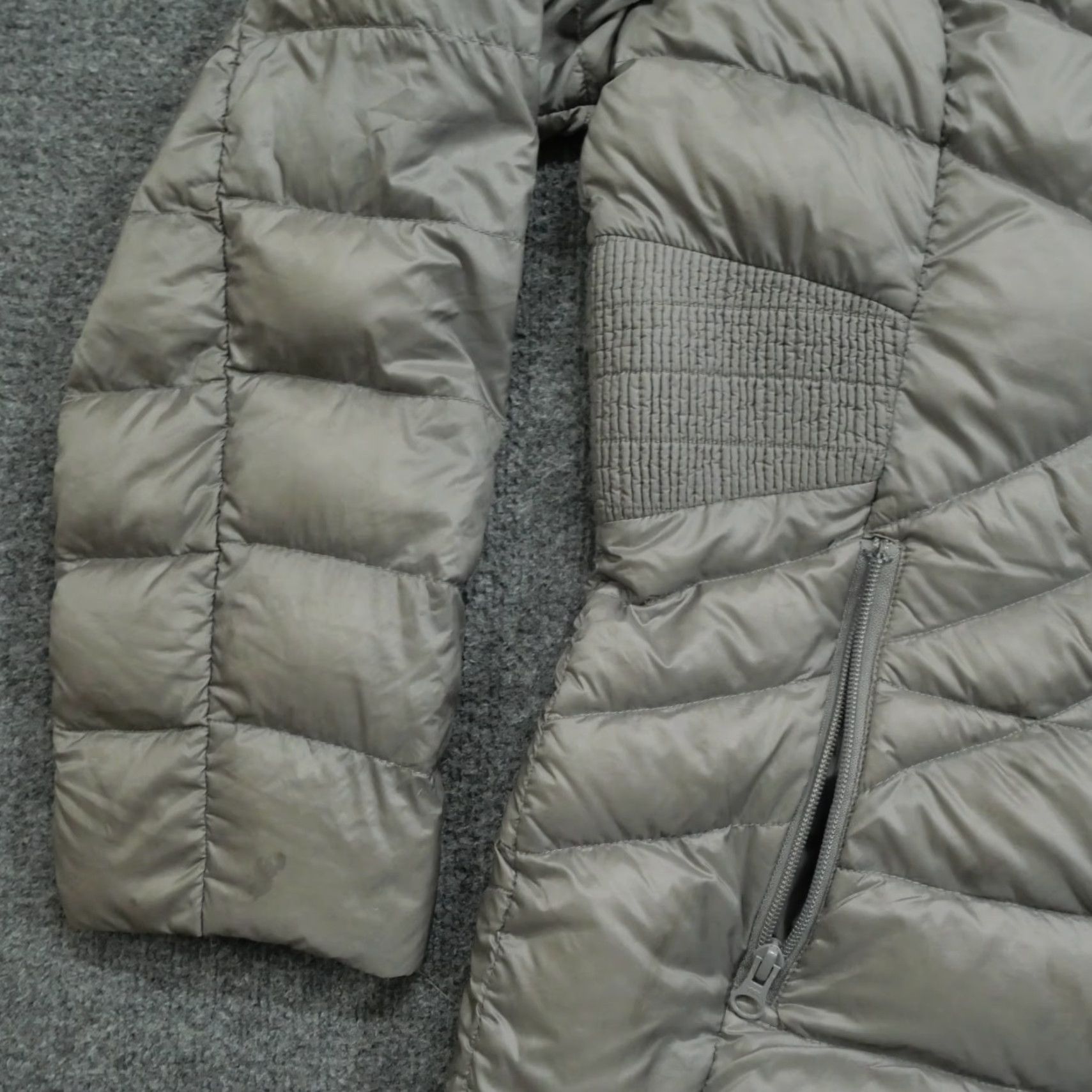 Vintage **A New Approach Jacket XL Grey Women's Down Puffer** User: A New Approach Jacket Grey Women's XL Down Puffer Size XL / US 12-14 / IT 48-50 - 3 Thumbnail
