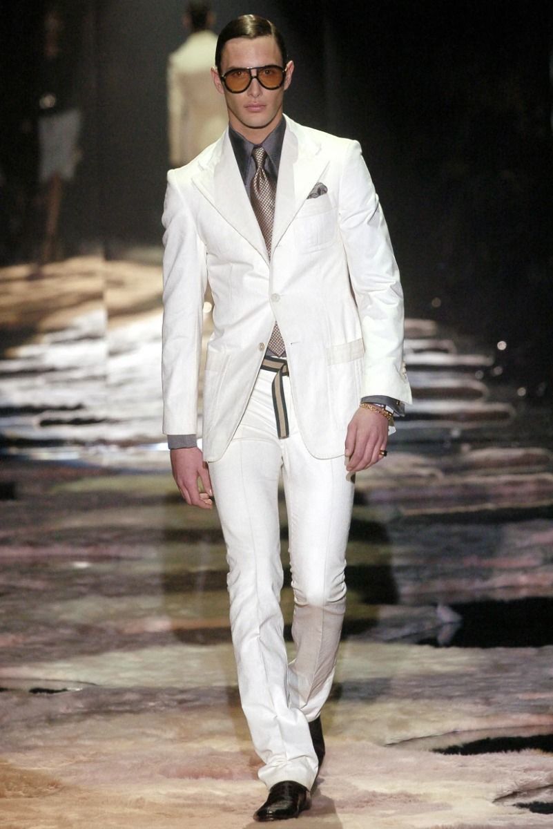 Gucci AW2004 Gucci by Tom Ford Tuxedo Blazer Size 50R - 2 Thumbnail