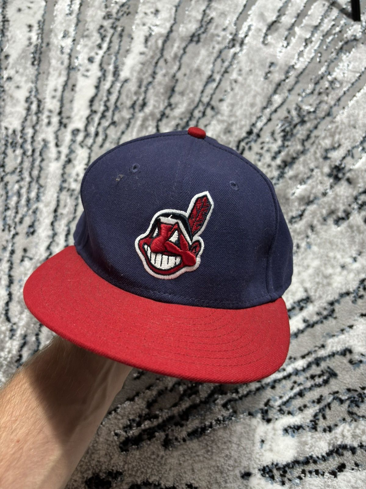 Hat Club × MyFitteds × New Era Cleveland Indians Campfire Jacobs Field Patch Hat Club 7 1/4 Size ONE SIZE - 1 Thumbnail