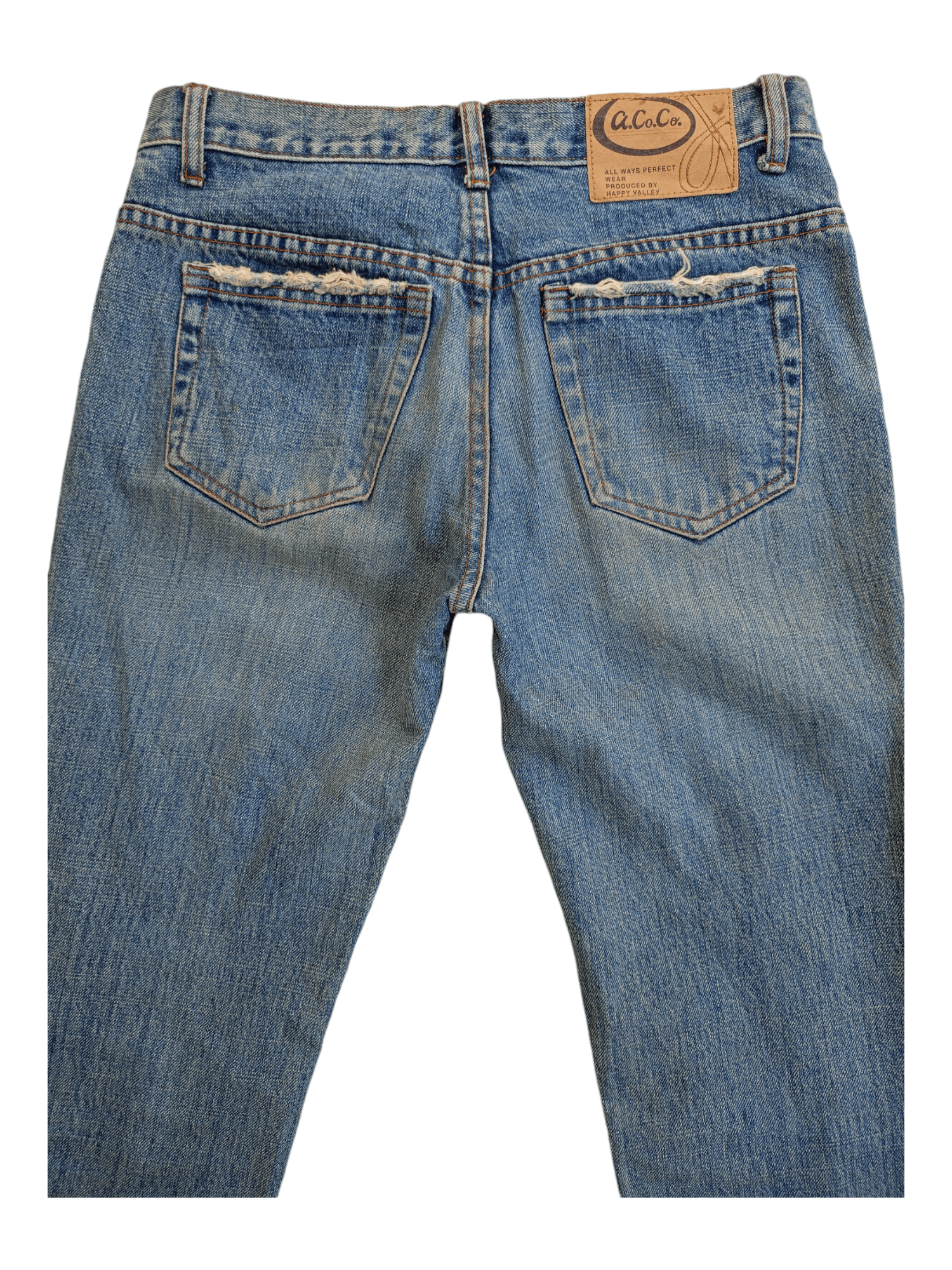 Japanese Brand × Vintage A.CO.CO Japanese Brand Distressed Vintage Streetwear Denim Size 29" - 19 Thumbnail