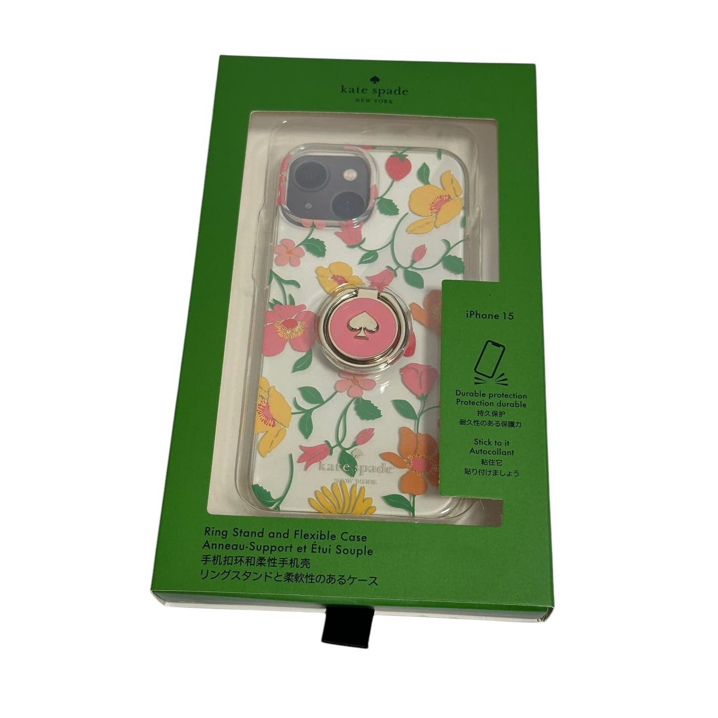 Kate Spade Kate SpadeIphone 15 Stability Ring And Case Size ONE SIZE - 2 Thumbnail