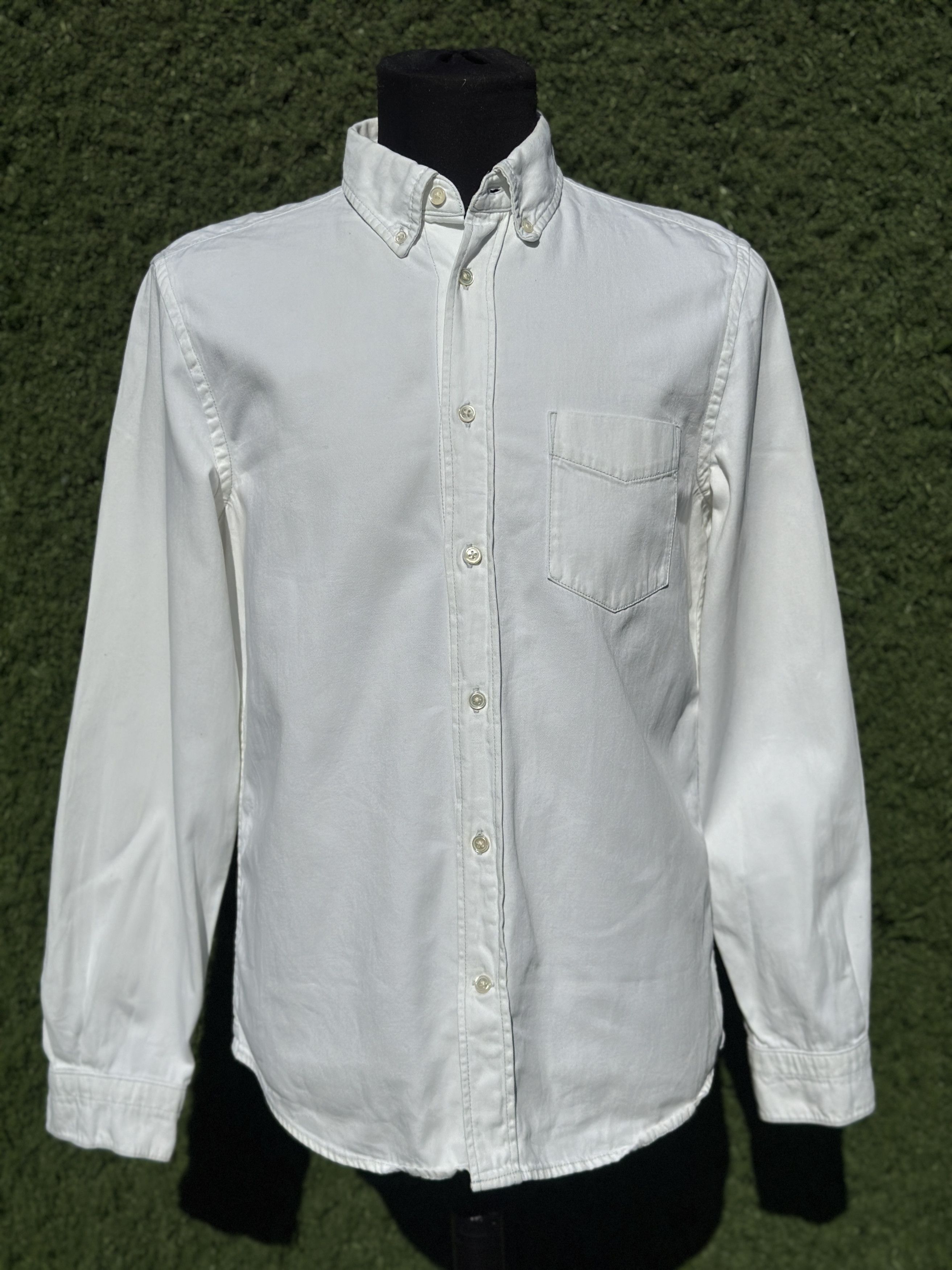 Acne Studios Acne Studios Isherwood Classic Fit Cotton Shirt Size 48 Size US M / EU 48-50 / 2 - 1 Thumbnail