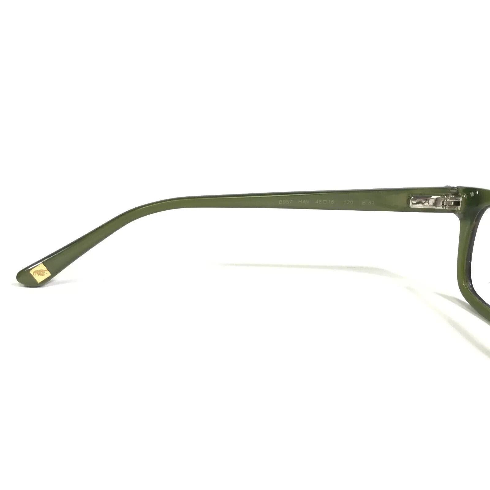 Ted Baker TED BAKER B957 JUST KIDDING HAVIANA GREEN EYEGLASSES FRAMES Size ONE SIZE - 10 Thumbnail