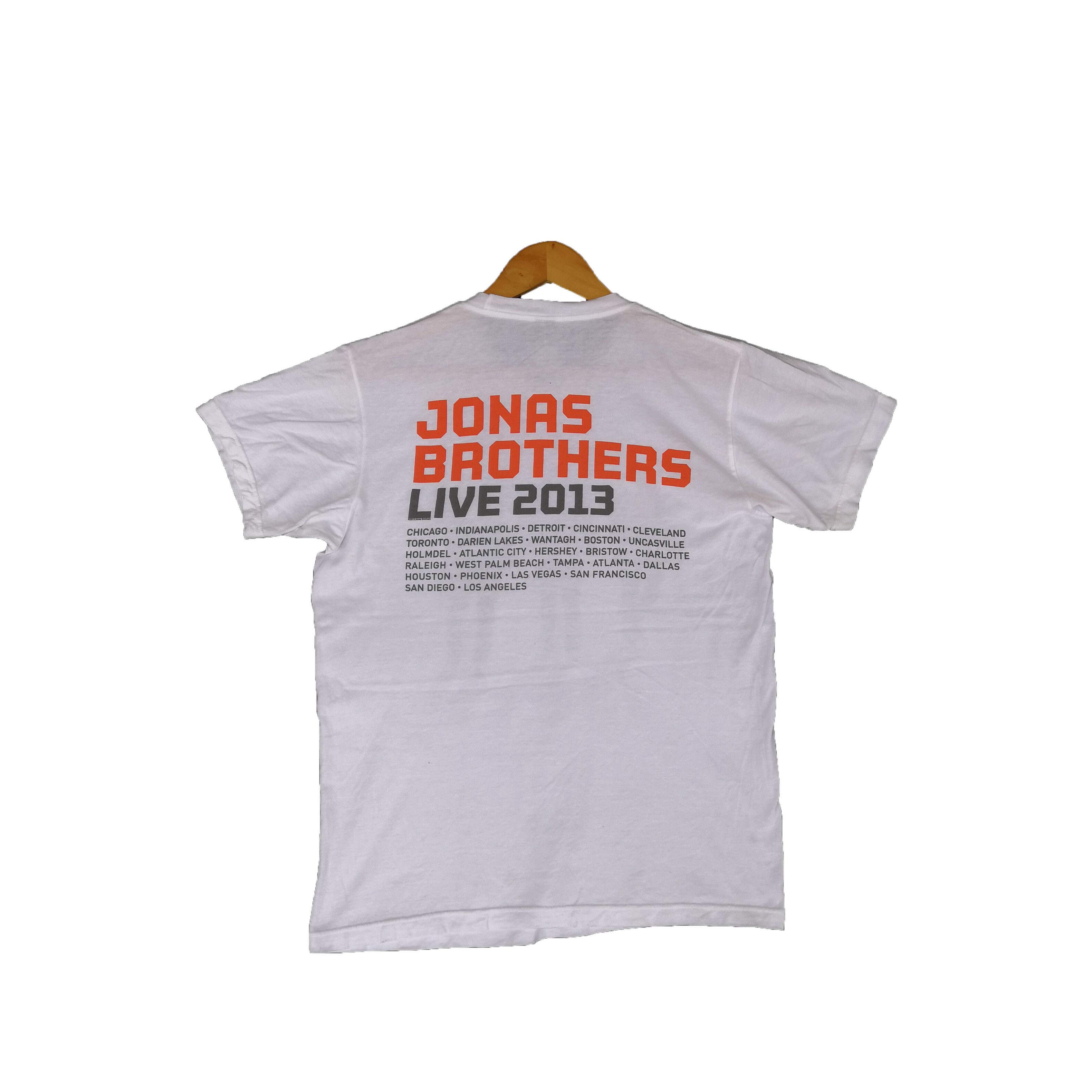 Band Tees Jonas Brothers T-Shirt Live 2013 Tees Size US M / EU 48-50 / 2 - 2 Thumbnail