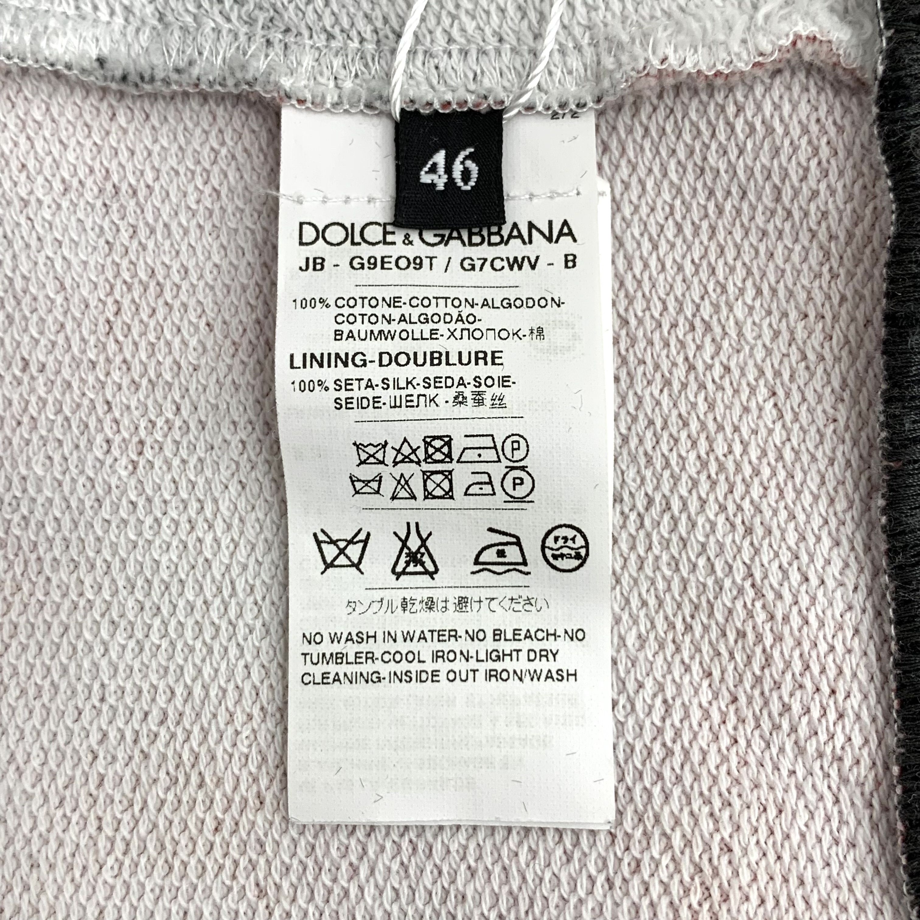 Dolce & Gabbana Giorgio Armani Logo Zip Jacket Size US S / EU 44-46 / 1 - 3 Thumbnail
