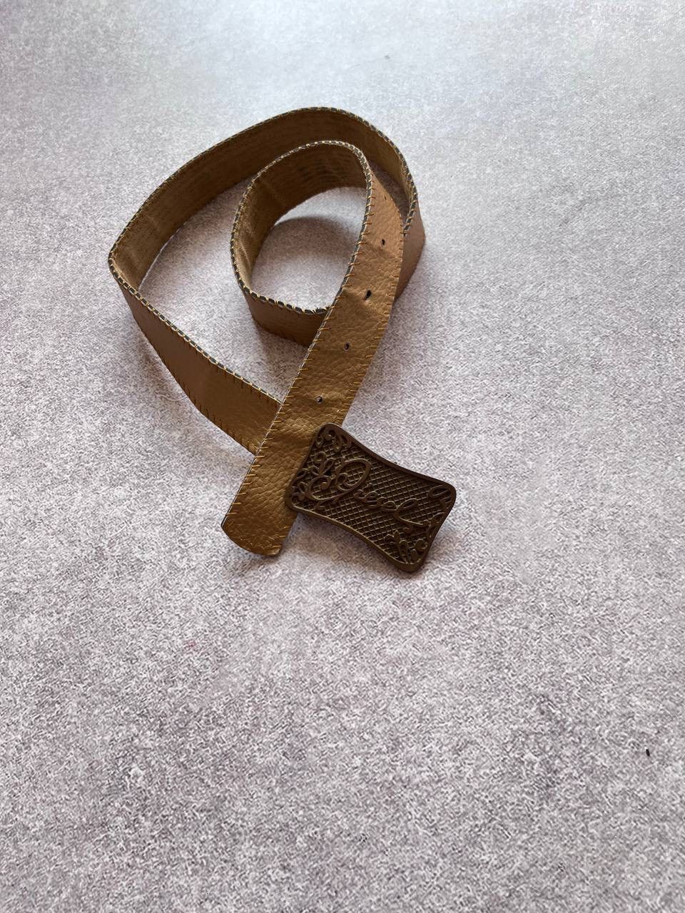 Diesel Vintage Diesel Genuine Leather Archival Belt Os Size ONE SIZE - 2 Thumbnail