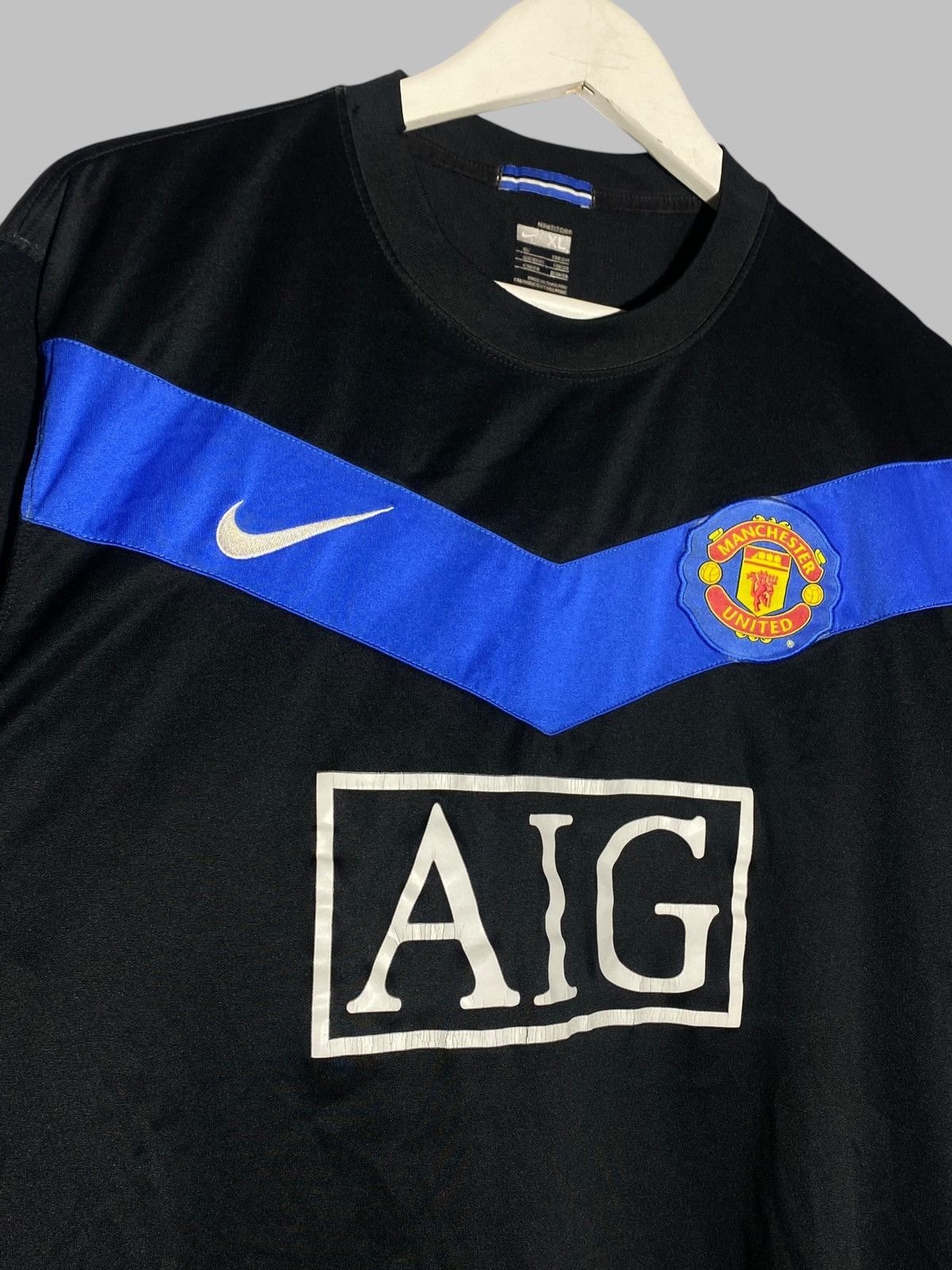 Nike Nike Manchester United 2009 2010 Football Shirt Size US XL / EU 56 / 4 - 3 Thumbnail