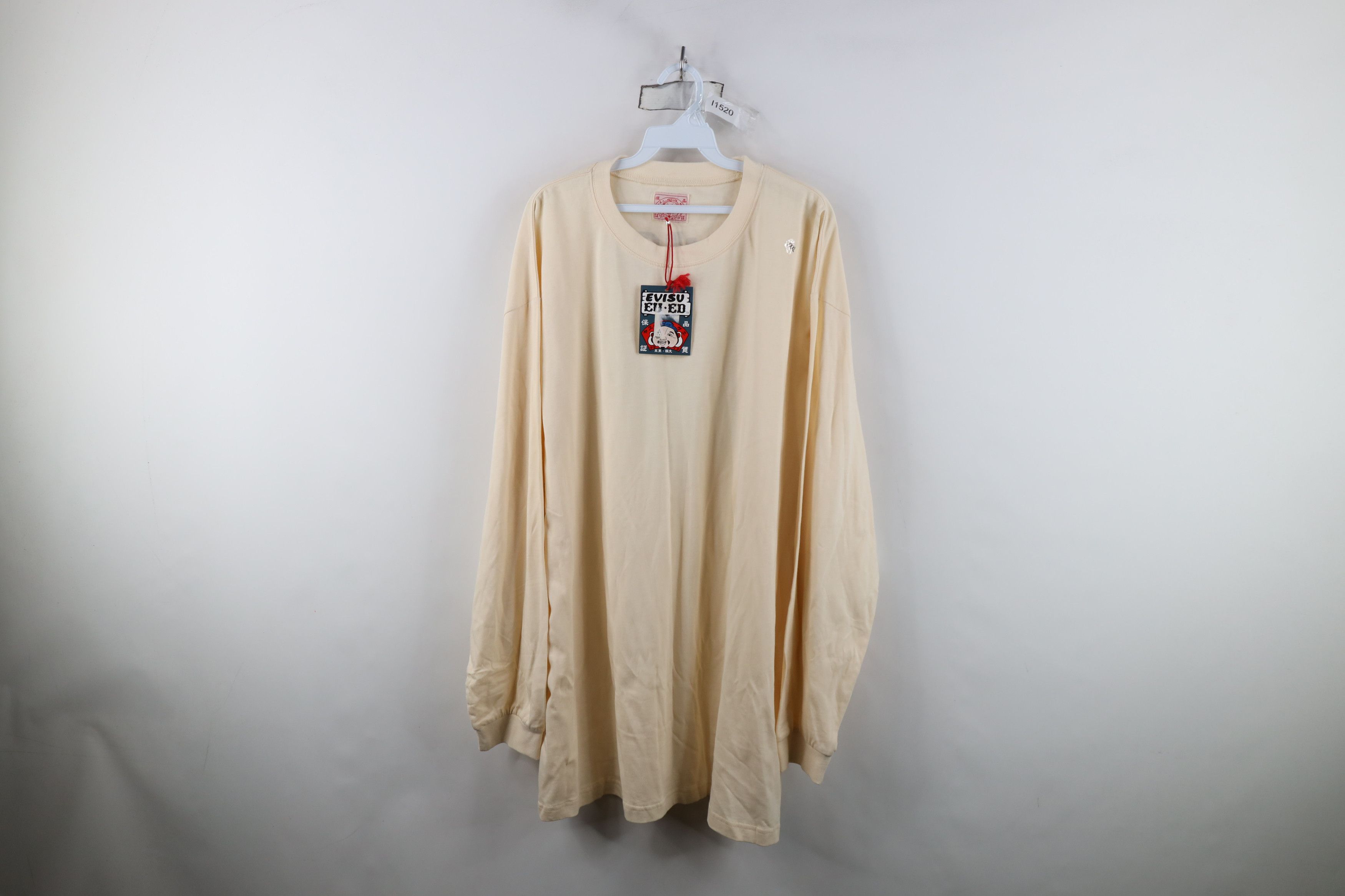 Evisu Deadstock Vintage 90s Evisu Jeans Shoes Long Sleeve T-Shirt Size US XXL / EU 58 / 5 - 2 Thumbnail