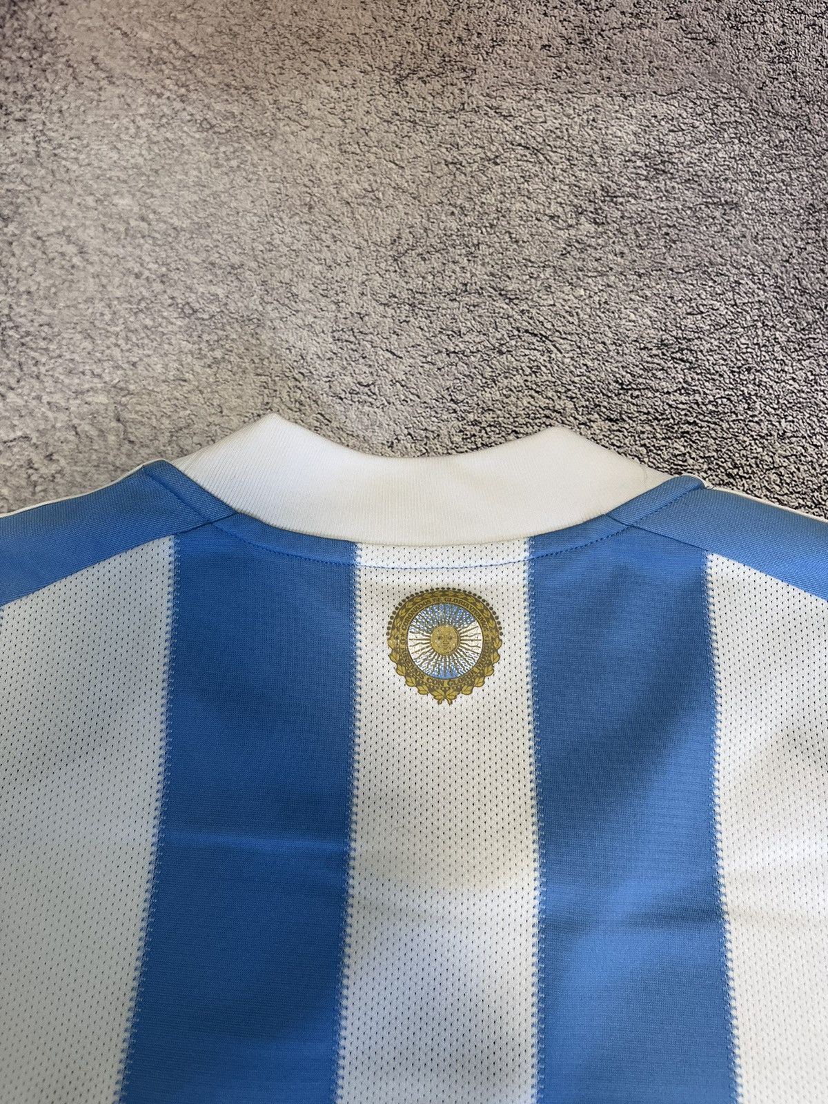 Adidas Adidas T- Shirt Jersey Argentina 2009 Home Soccer Football Size US L / EU 52-54 / 3 - 12 Thumbnail