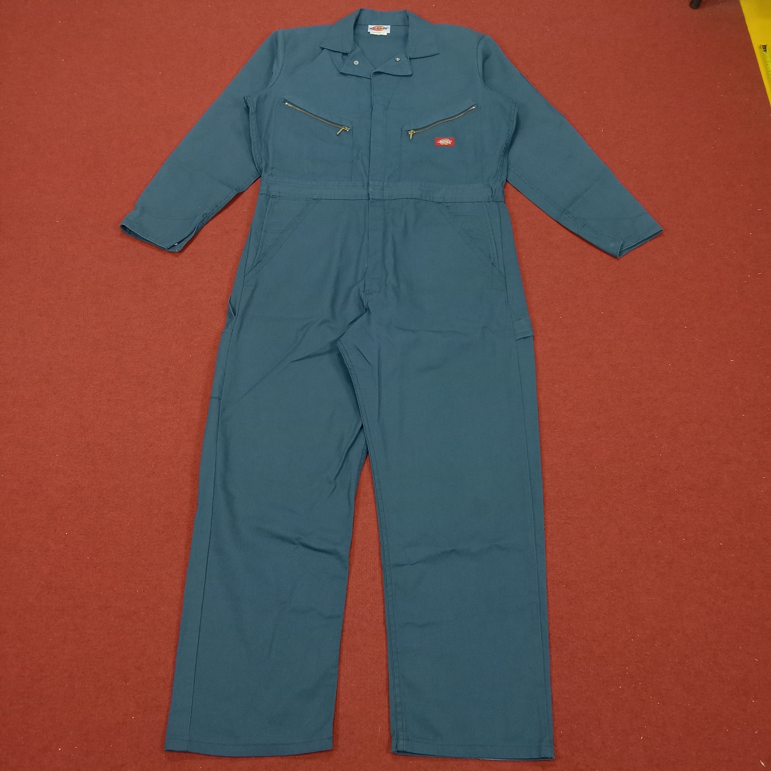 Dickies × Vintage Dickies X Custom Skulls Workwear Style Coverall Jacket Size US L / EU 52-54 / 3 - 5 Thumbnail
