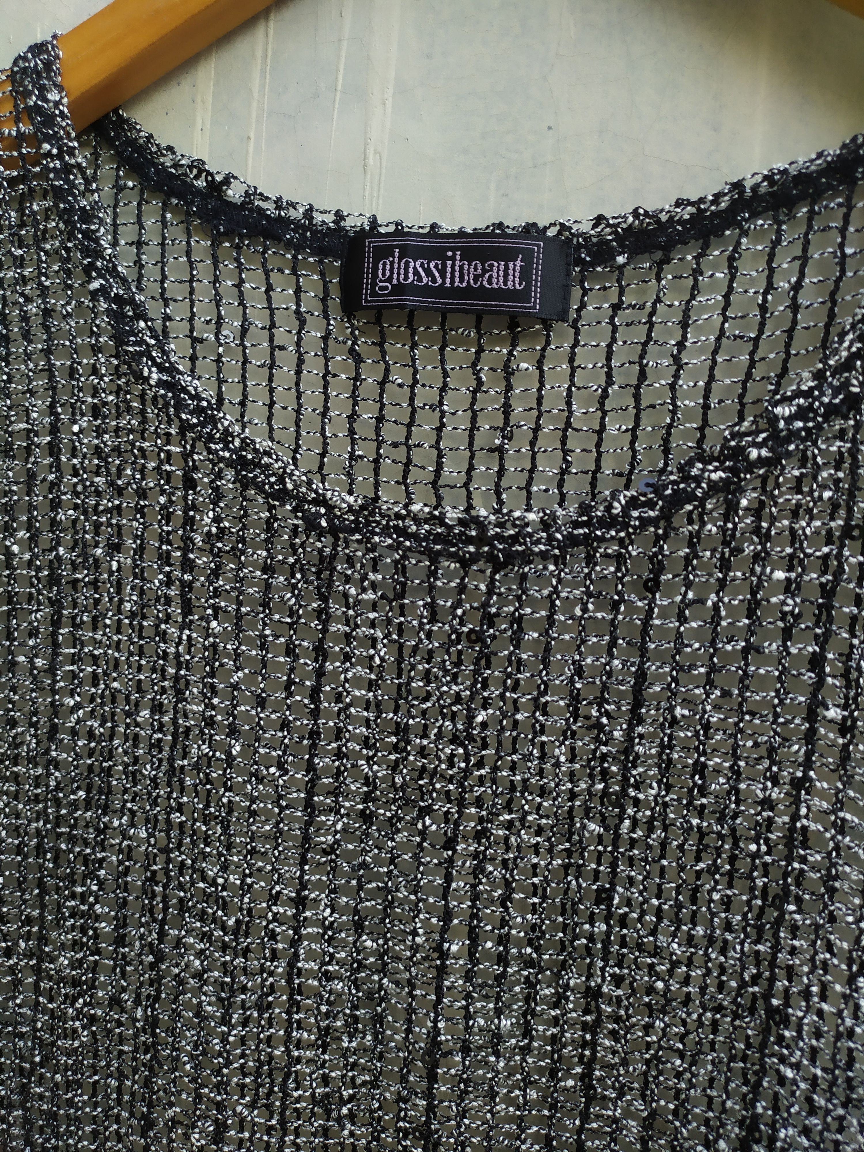 Japanese Brand Glossibeaut Japanese Brand Mesh Tops Size M / US 6-8 / IT 42-44 - 3 Thumbnail