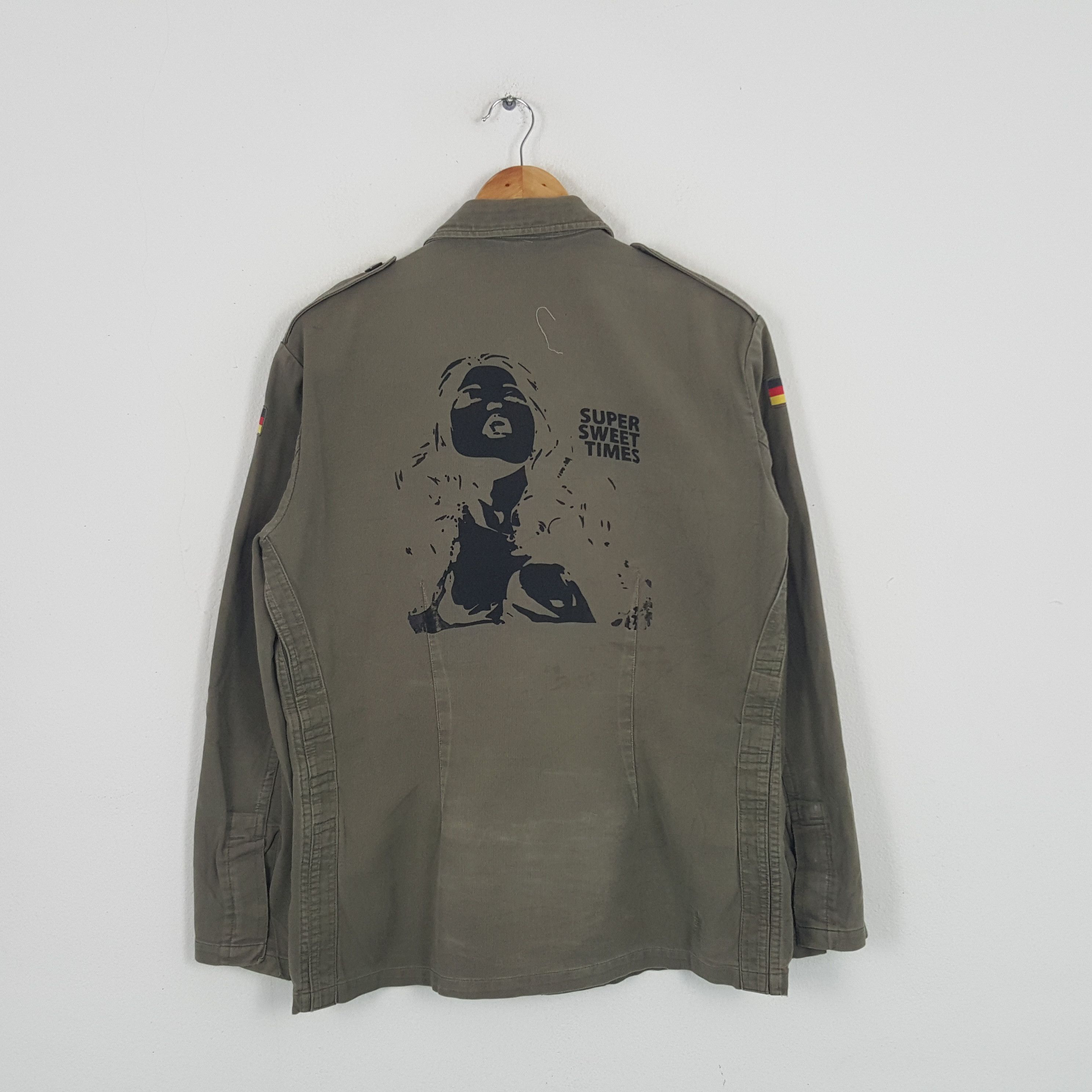 Vintage Vintage Germany Super Sweet Times Military Jacket Size US M / EU 48-50 / 2 - 1 Thumbnail