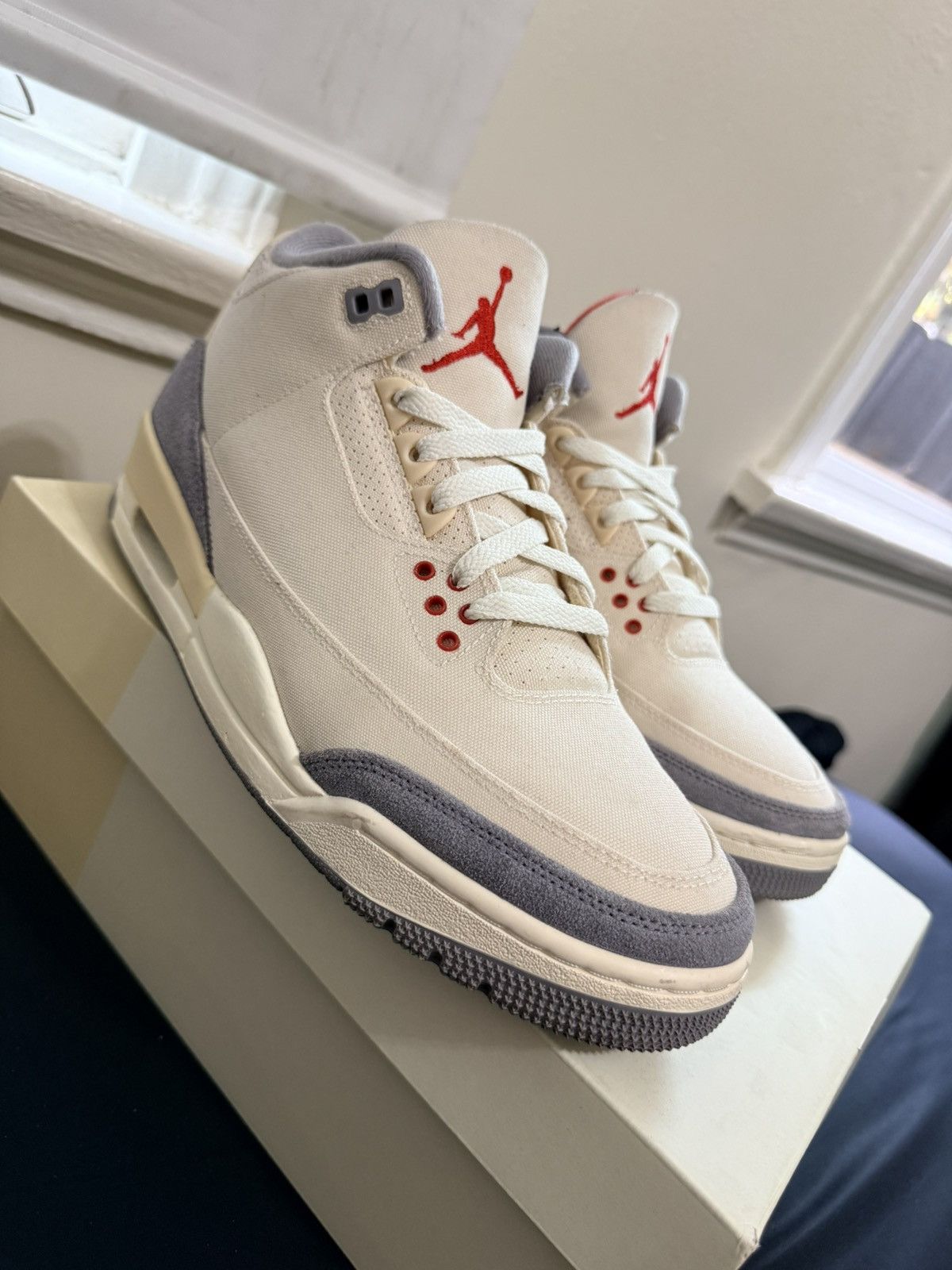 Jordan Brand Jordan 3 muslin Size US 9.5 / EU 42-43 - 1 Thumbnail