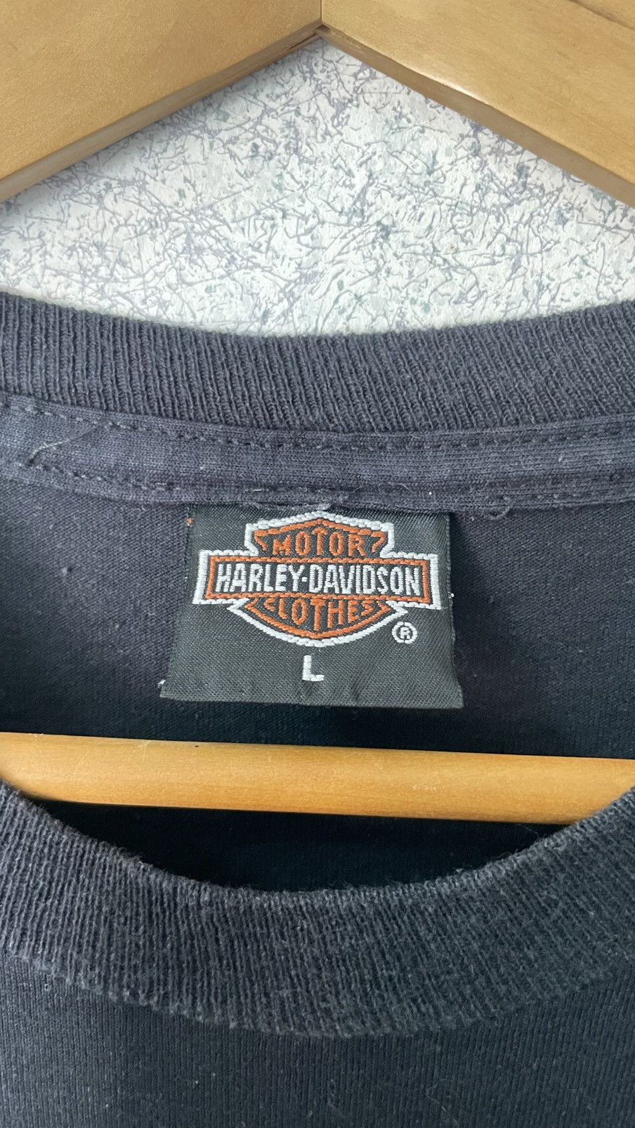 Harley Davidson 3d emblem t shirt vintage 1992 harley davidson Size US L / EU 52-54 / 3 - 6 Thumbnail