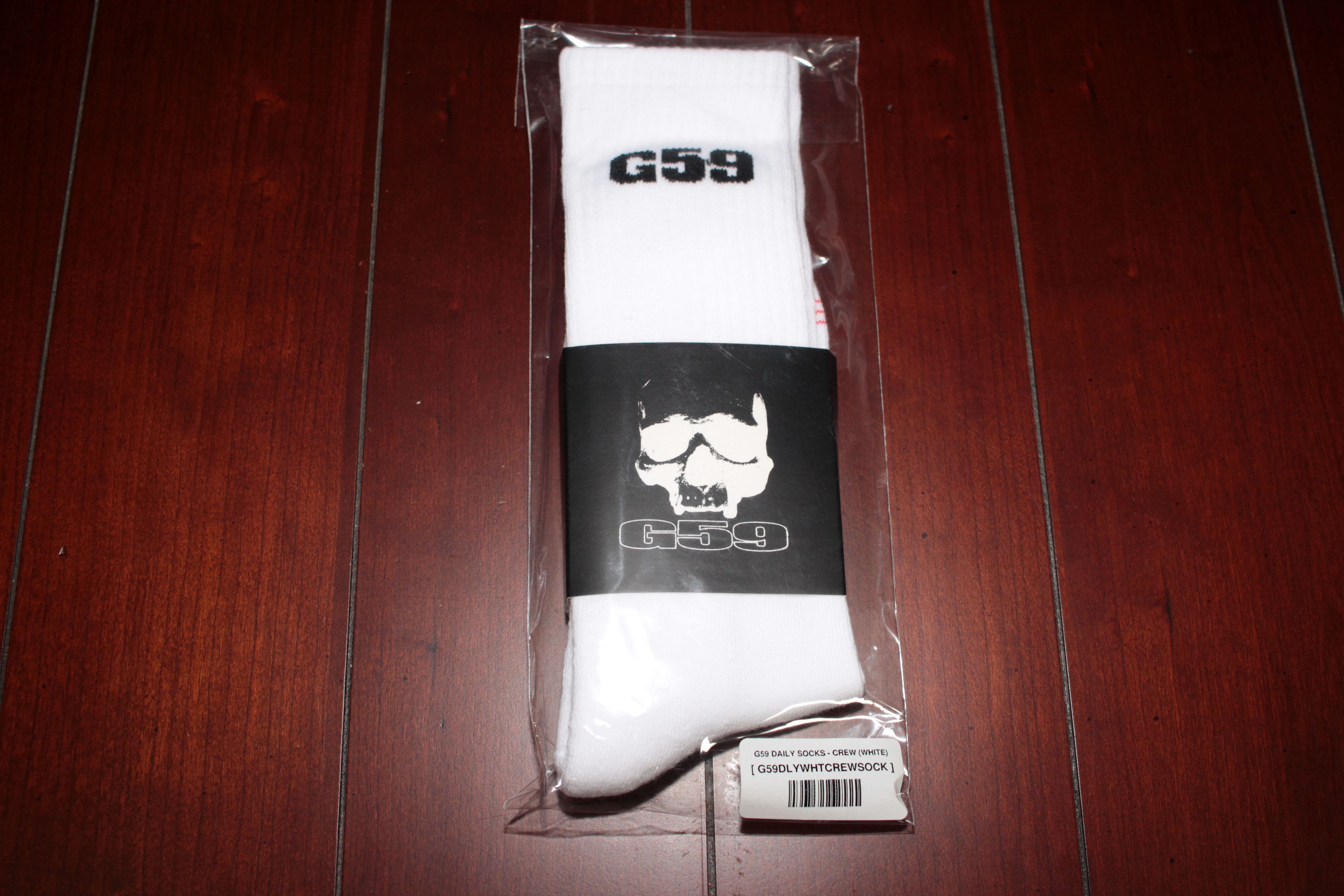 G59 Records G59 RECORDS / $UICIDEBOY$ - G59 LOGO Crew Socks Size ONE SIZE - 2 Thumbnail