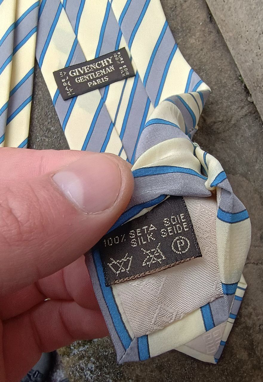 Givenchy Givenchy vintage striped silk tie Size ONE SIZE - 4 Thumbnail