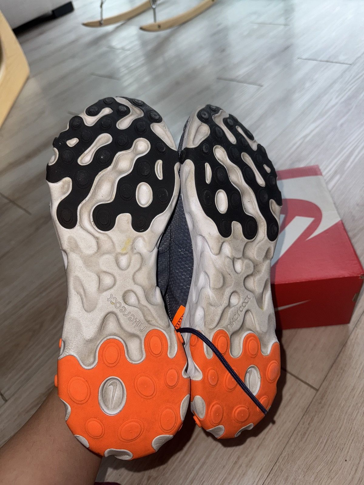 Nike Nike React Element 55 trainers Size US 11.5 / EU 44-45 - 5 Thumbnail