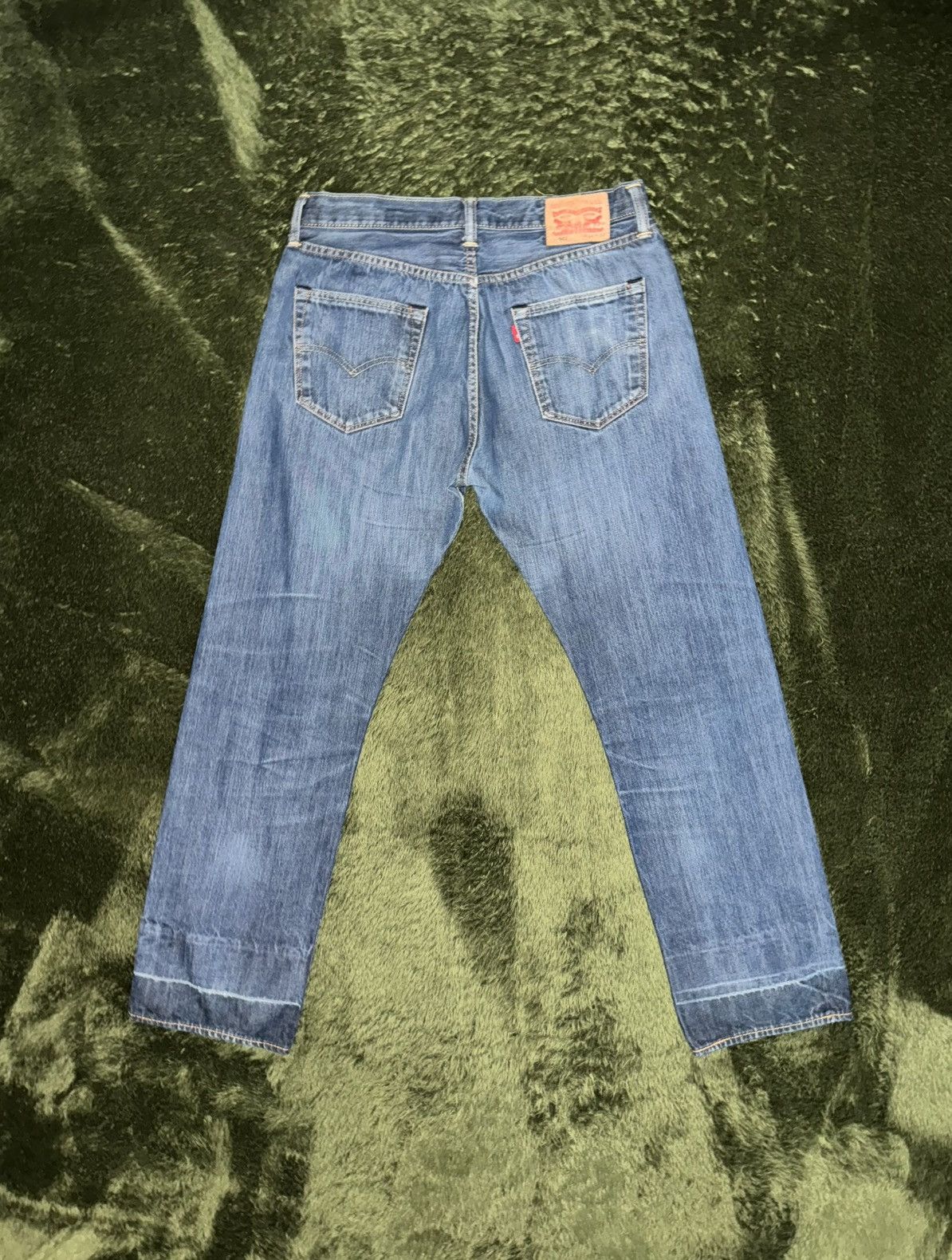 Levi's [W34/L32] Levi’s 501 Original Blank Tab Denim Pants Indigo Size US 34 / EU 50 - 8 Thumbnail