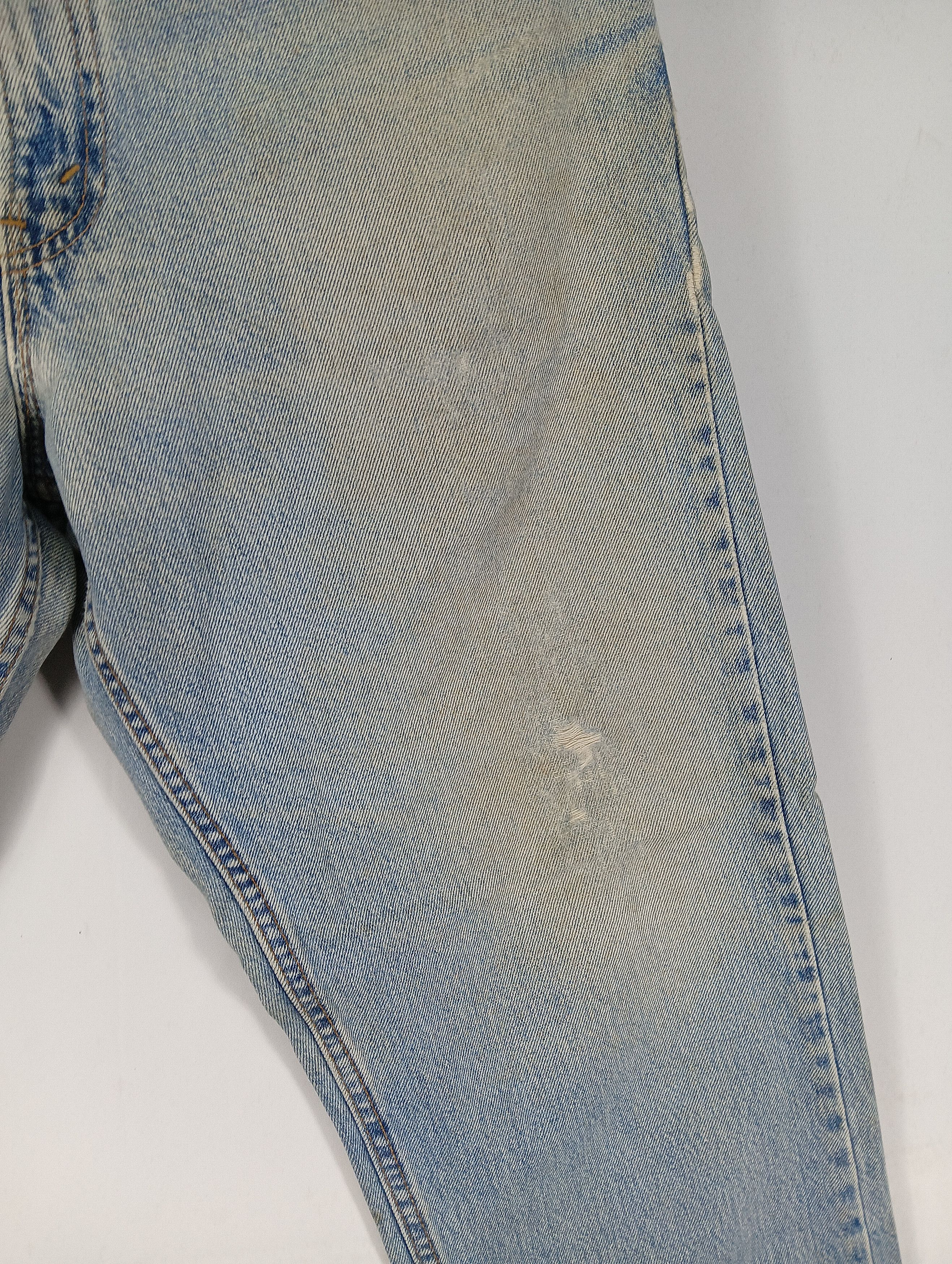 Levi's Vintage Clothing vintage levis 569 made in USA DISTRESSED RARE Size US 34 / EU 50 - 4 Thumbnail