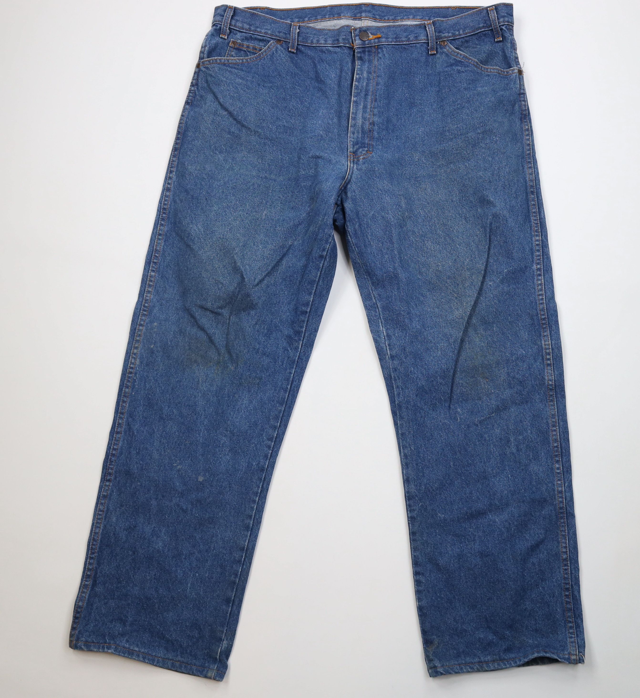 Dickies Vintage Y2K Dickies Relaxed Wide Leg Dungaree Denim Jeans Size US 42 / EU 58 - 1 Thumbnail