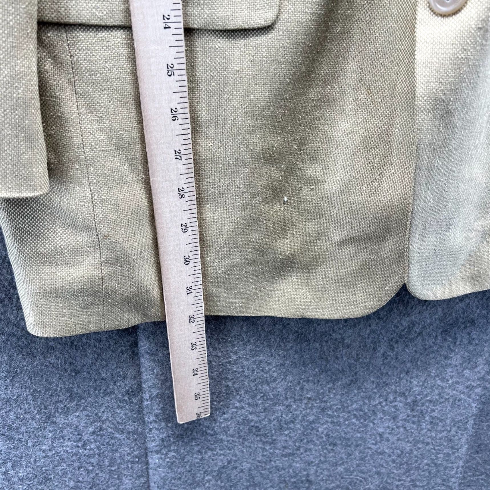Brooks Brothers Brooks Brothers Blazer Mens 42R Beige Silk Sport Coat Jacket Tuxedo Dress Two-Button Regular Front Button Size 42R - 7 Thumbnail