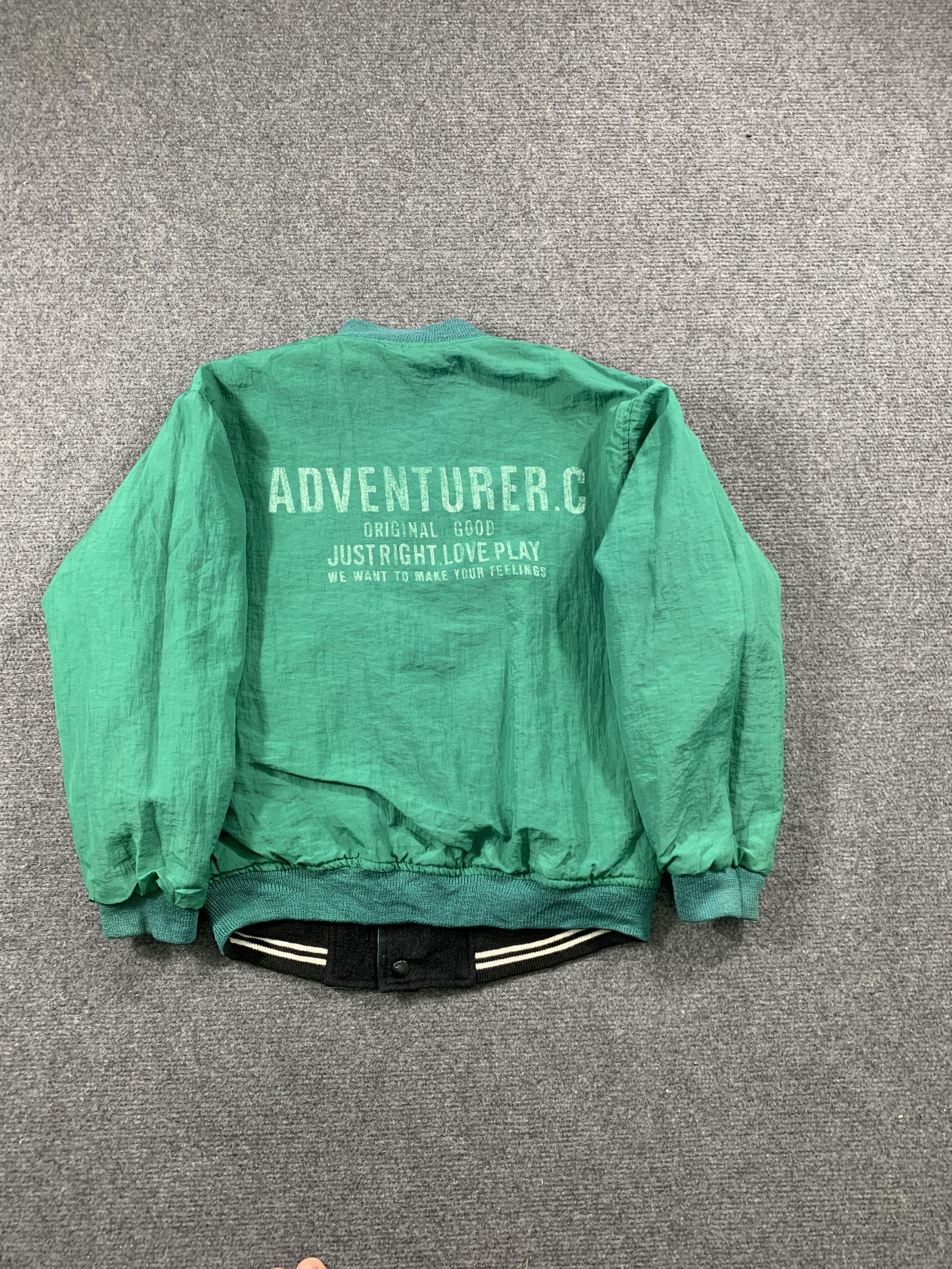 Japanese Brand Vintage Japanese Brand Reversible Varsity Jacket Size US S / EU 44-46 / 1 - 20 Thumbnail