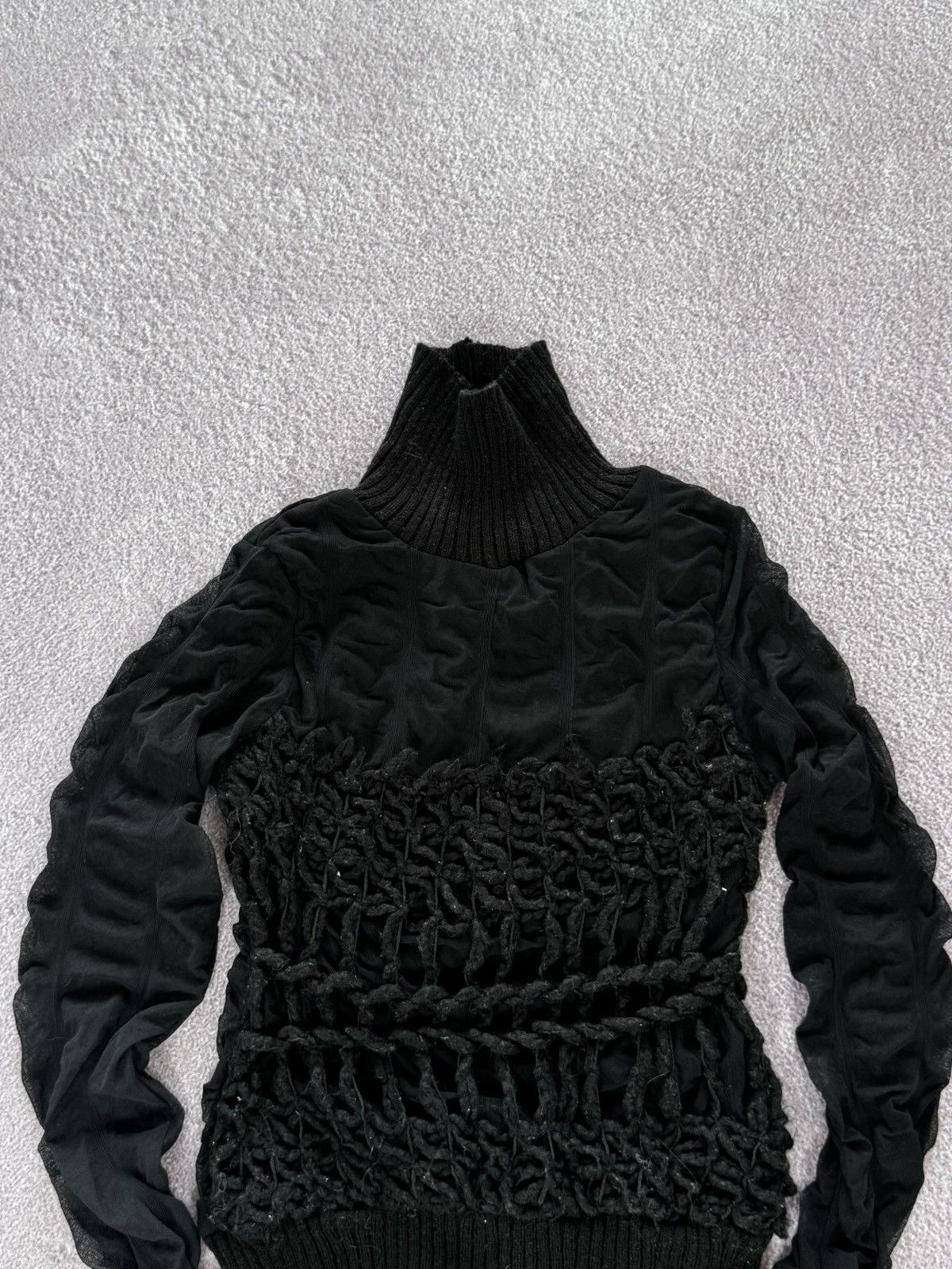 Hysteric Glamour Y2K Grunge Vibe Abstract Glamour Womens Long Sleeve Size M / US 6-8 / IT 42-44 - 2 Thumbnail
