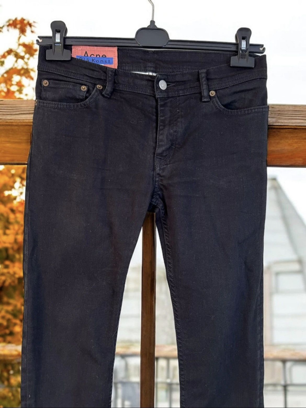 Acne Studios Acne Studios North Stay Black jeans size W28 L30 Size US 28 / EU 44 - 2 Thumbnail