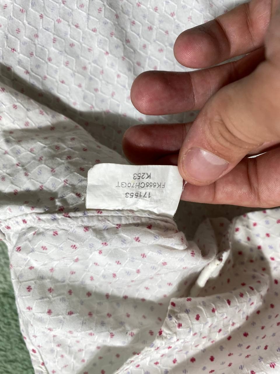 Kenzo × Vintage Kenzo Defile Shirt Embroidered Pattern Size 43/17 Size US M / EU 48-50 / 2 - 11 Thumbnail
