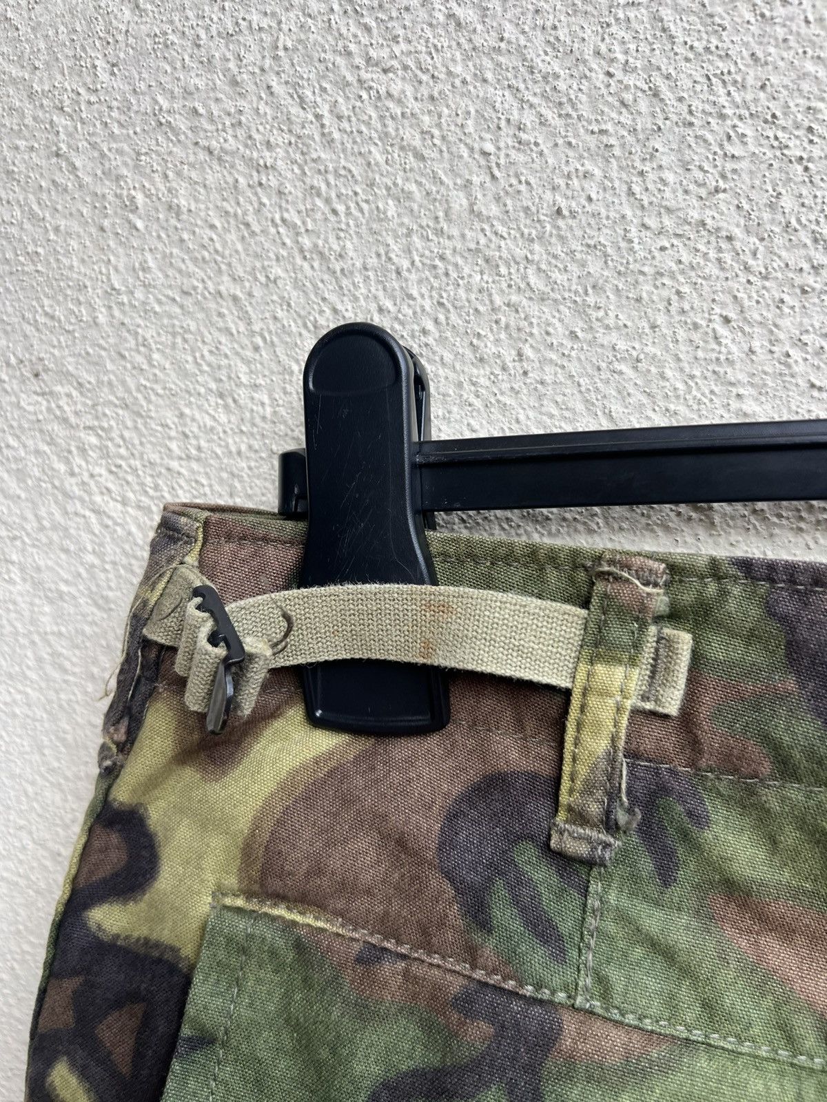 Vintage HOUSTON Japan Erdl Camo Repro Vietnam War Military Trouser Size US 33 - 20 Thumbnail