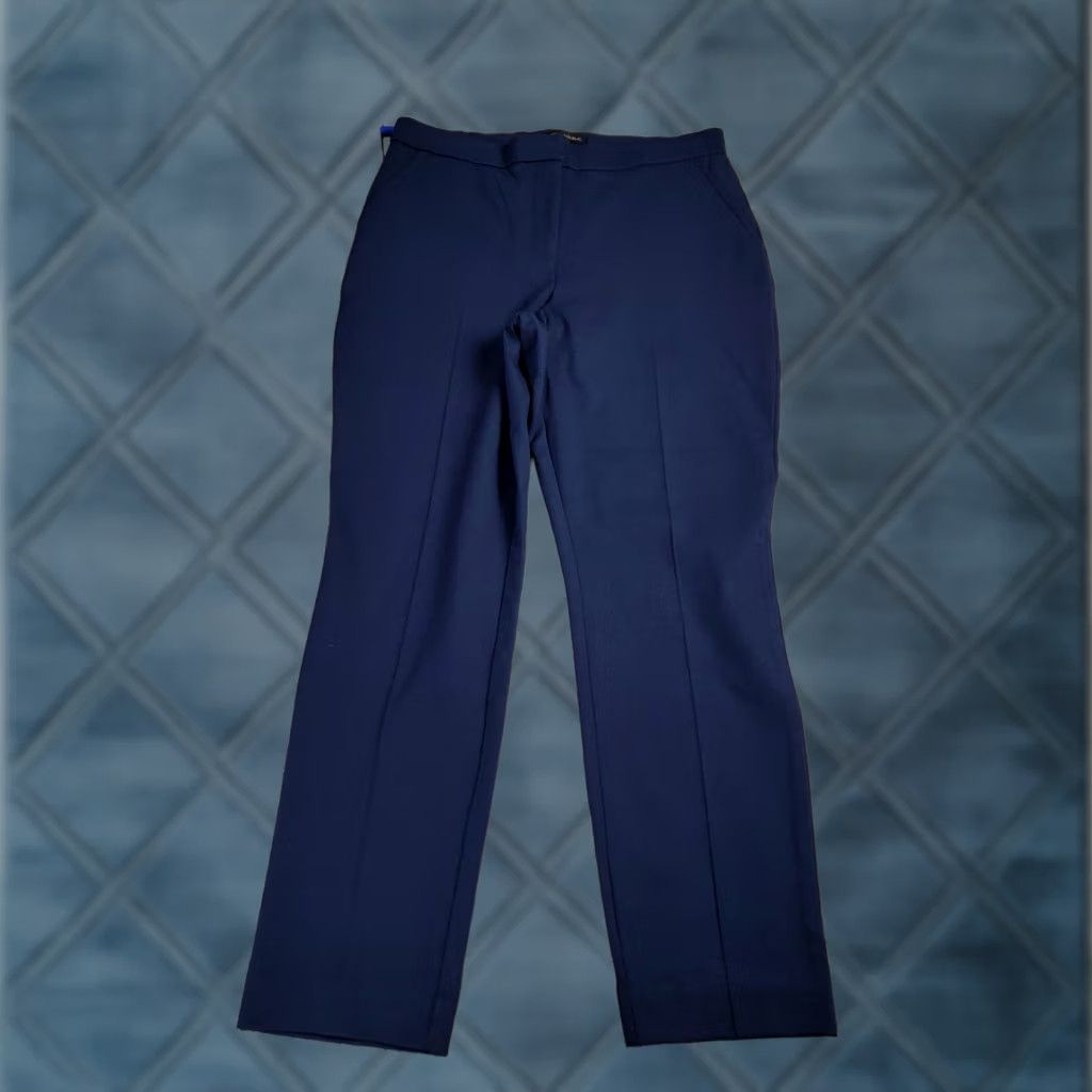 Banana Republic Banana Republic Skinny Everywhere Ponte Pants 10 Women Blue High Rise Ankle NWT Size 32" / US 10 / IT 46 - 1 Thumbnail
