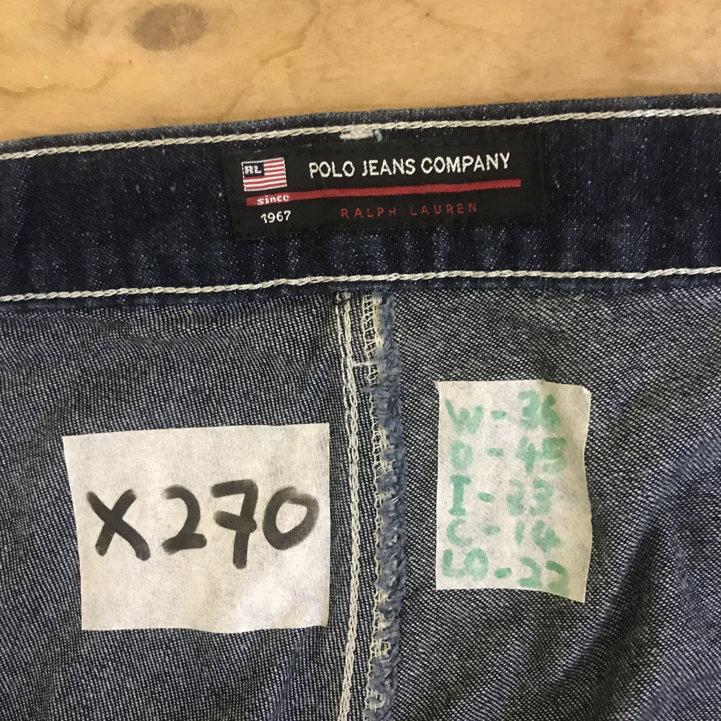 Polo Ralph Lauren X270 RL POLO JEANS RALPH LAUREN TACTICAL CARGO DENIM PANTS Size US 36 / EU 52 - 5 Thumbnail