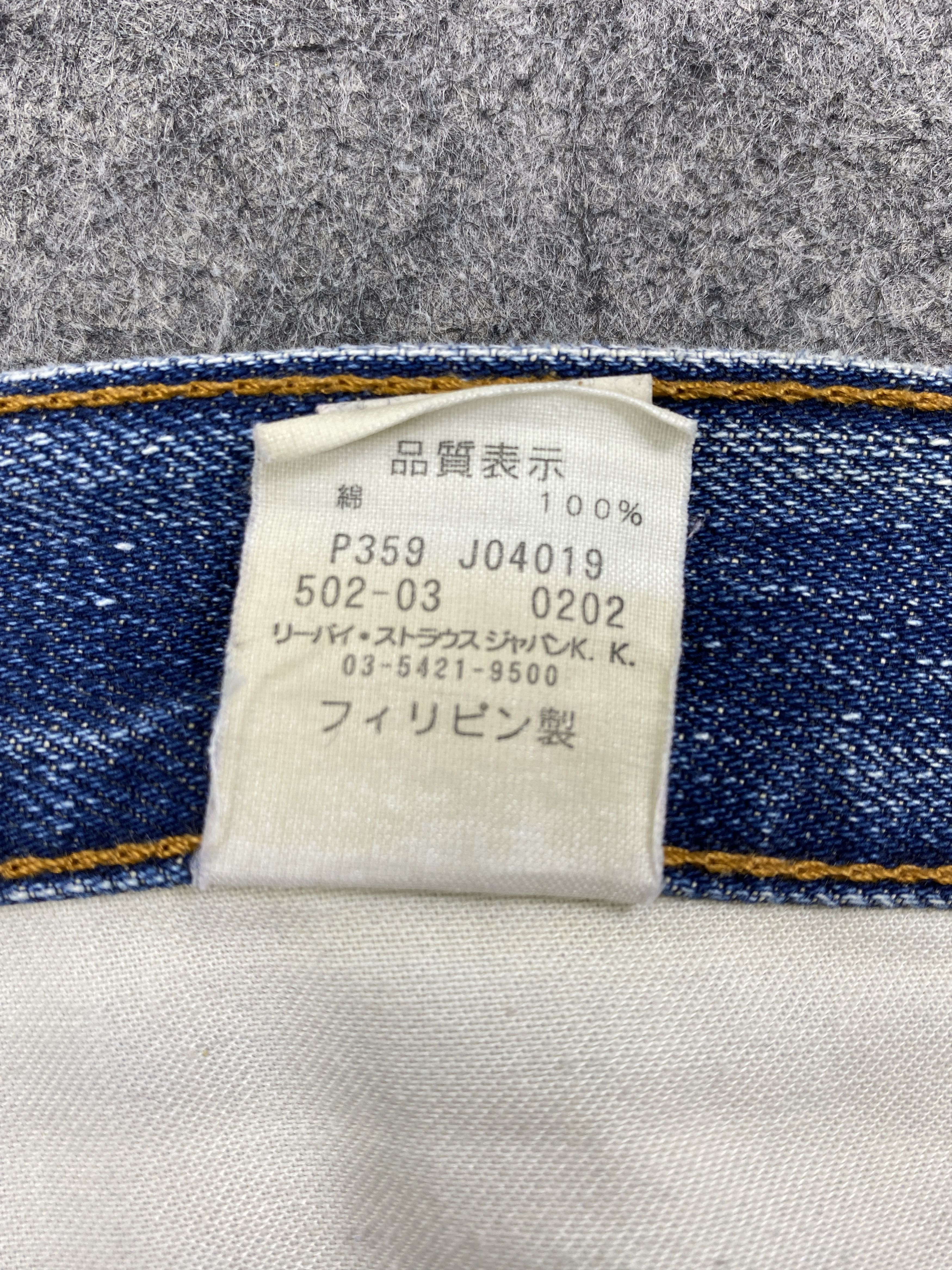 Levi's Distressed Blue Vintage Levi's 502 33x32 Denim -JN2153 Size US 33 - 9 Thumbnail