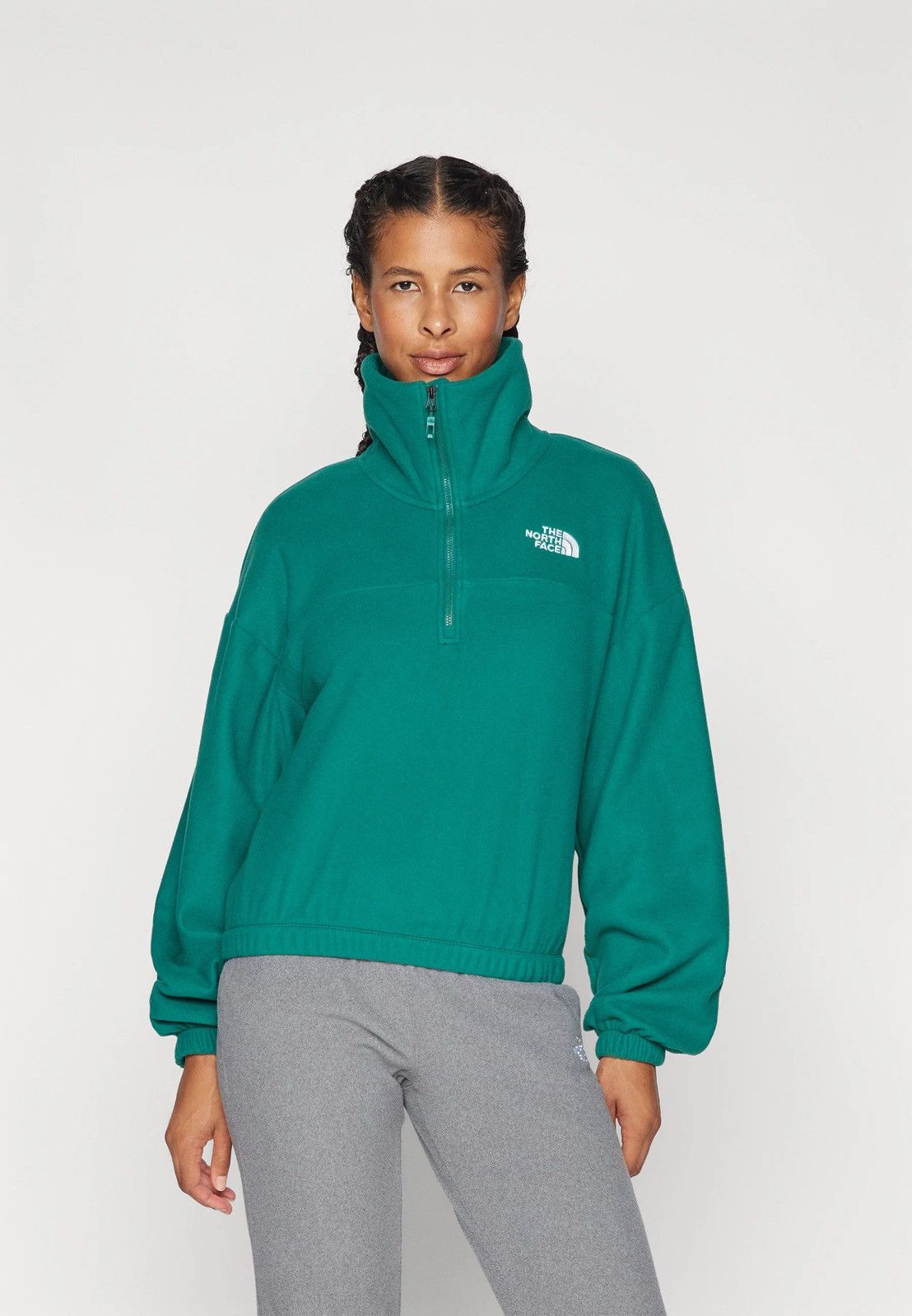 The North Face The North Face Glacier 1/2 zip oversized cropped Size M / US 6-8 / IT 42-44 - 3 Thumbnail