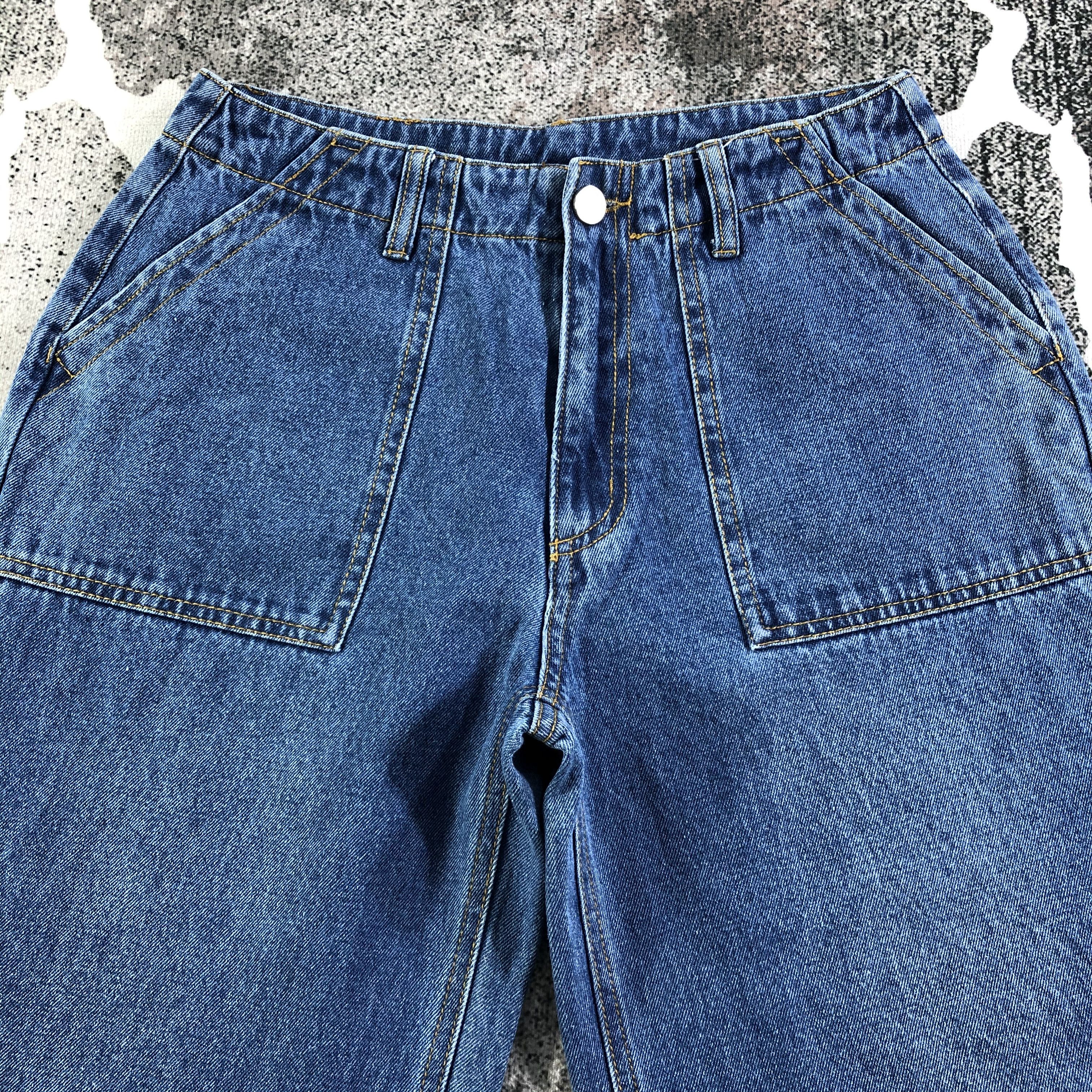 Japanese Brand Japanese Brand Blue Baggy Jeans KJ2130 Size US 28 / EU 44 - 3 Thumbnail