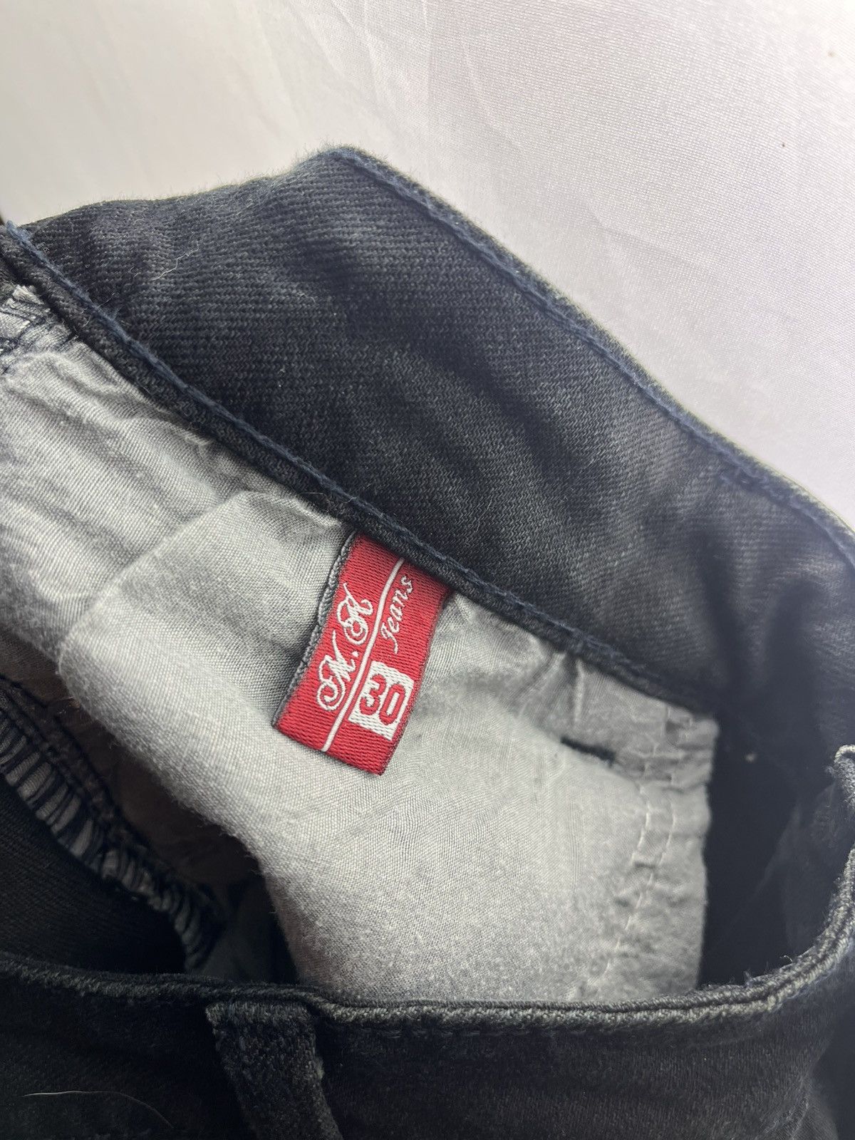 Handmade Handmade custom denim jeans flared pants reworked grunge Size US 31 - 10 Thumbnail