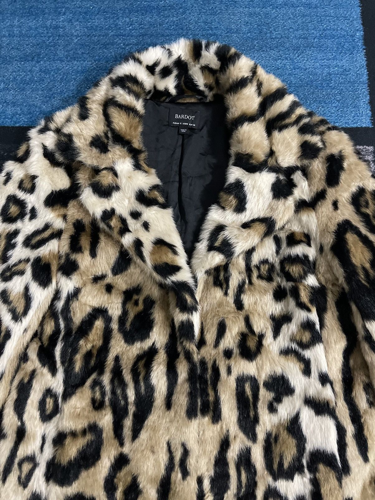 Japanese Brand VINTAGE BARDOT LEOPARD PRINT AUSTRALIAN DESIGN COAT Size M / US 6-8 / IT 42-44 - 6 Thumbnail