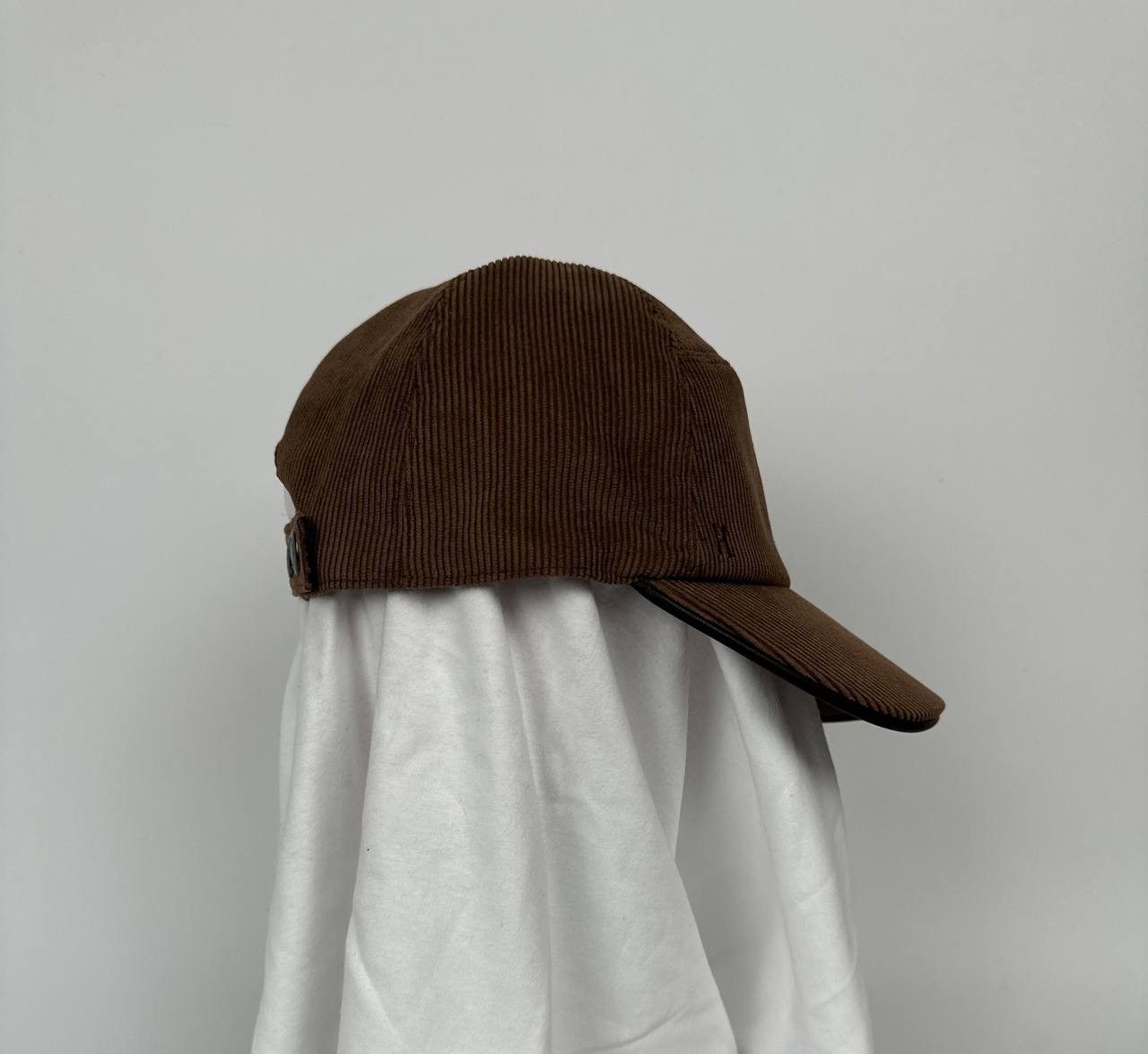 Hermes Hermes Corduroy Logo Cap Size ONE SIZE - 3 Thumbnail