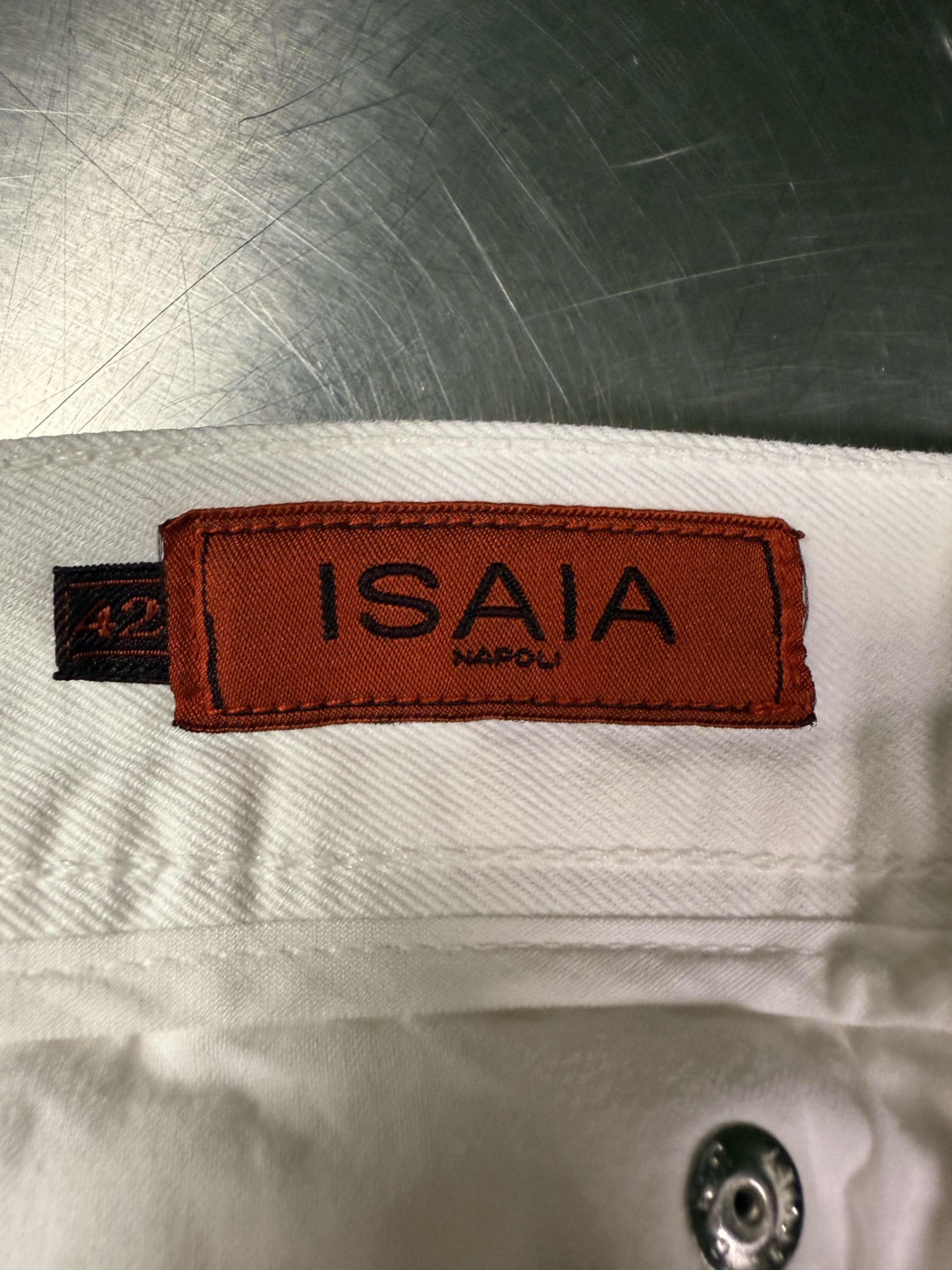 Isaia Isaia Slim Selvedge Denim Pants Size US 42 / EU 58 - 4 Thumbnail